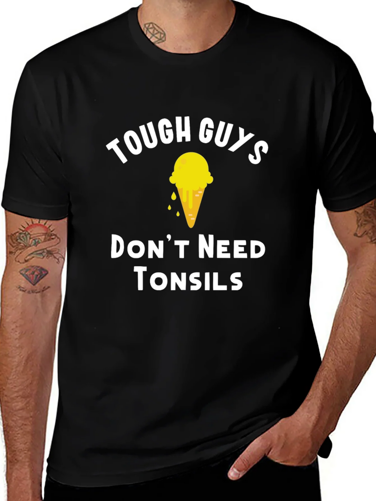 Tough Guys Dont Need Tonsils T-Shirt product image 1