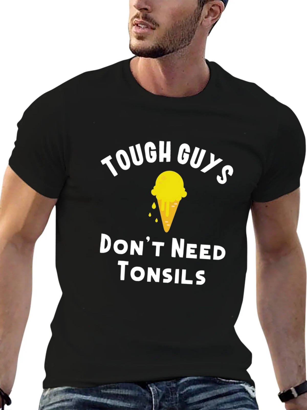 Tough Guys Dont Need Tonsils T-Shirt product image 9