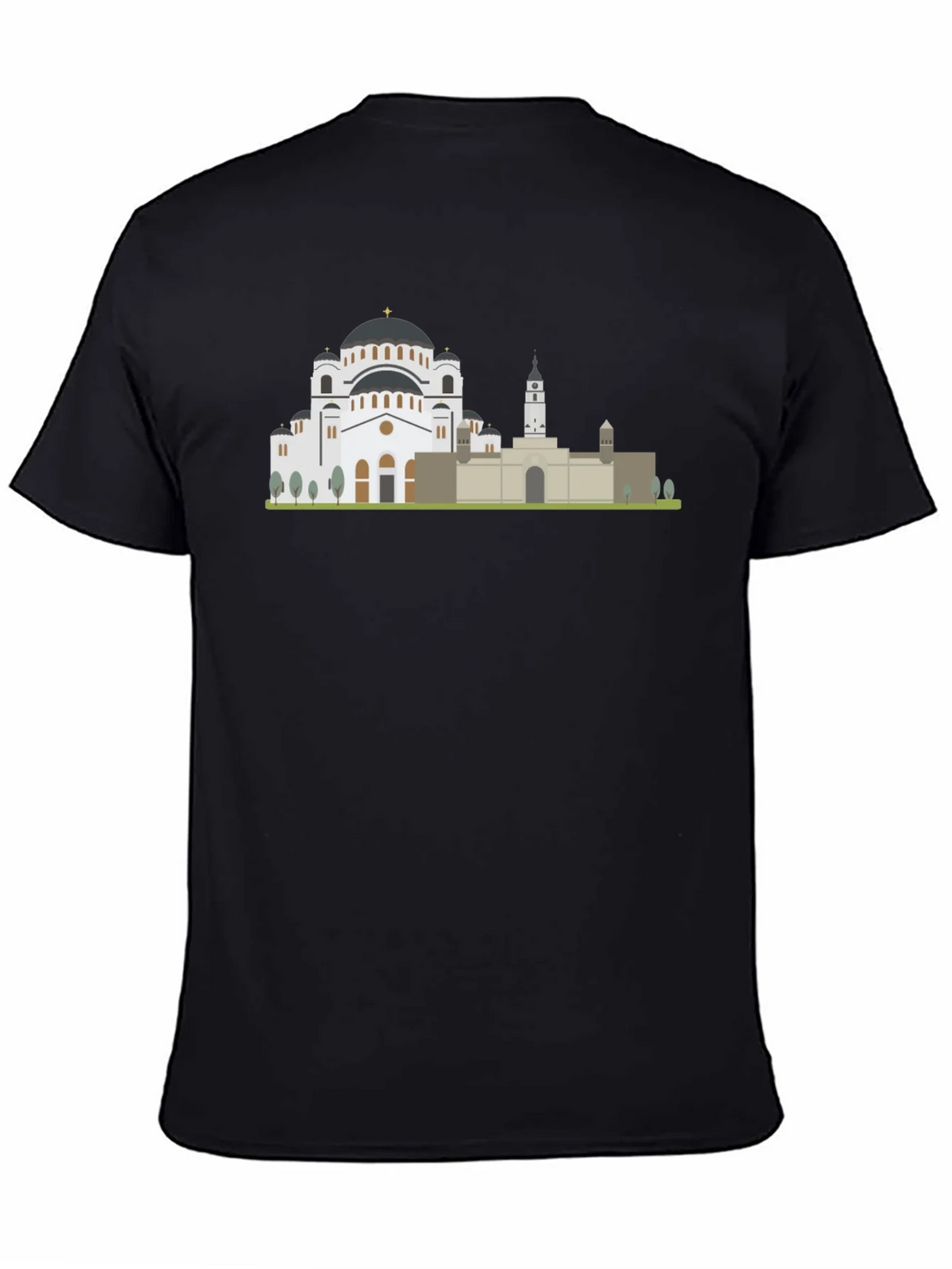 Belgrade Skyline T-Shirt - Serbia Travel Souvenir product image 7