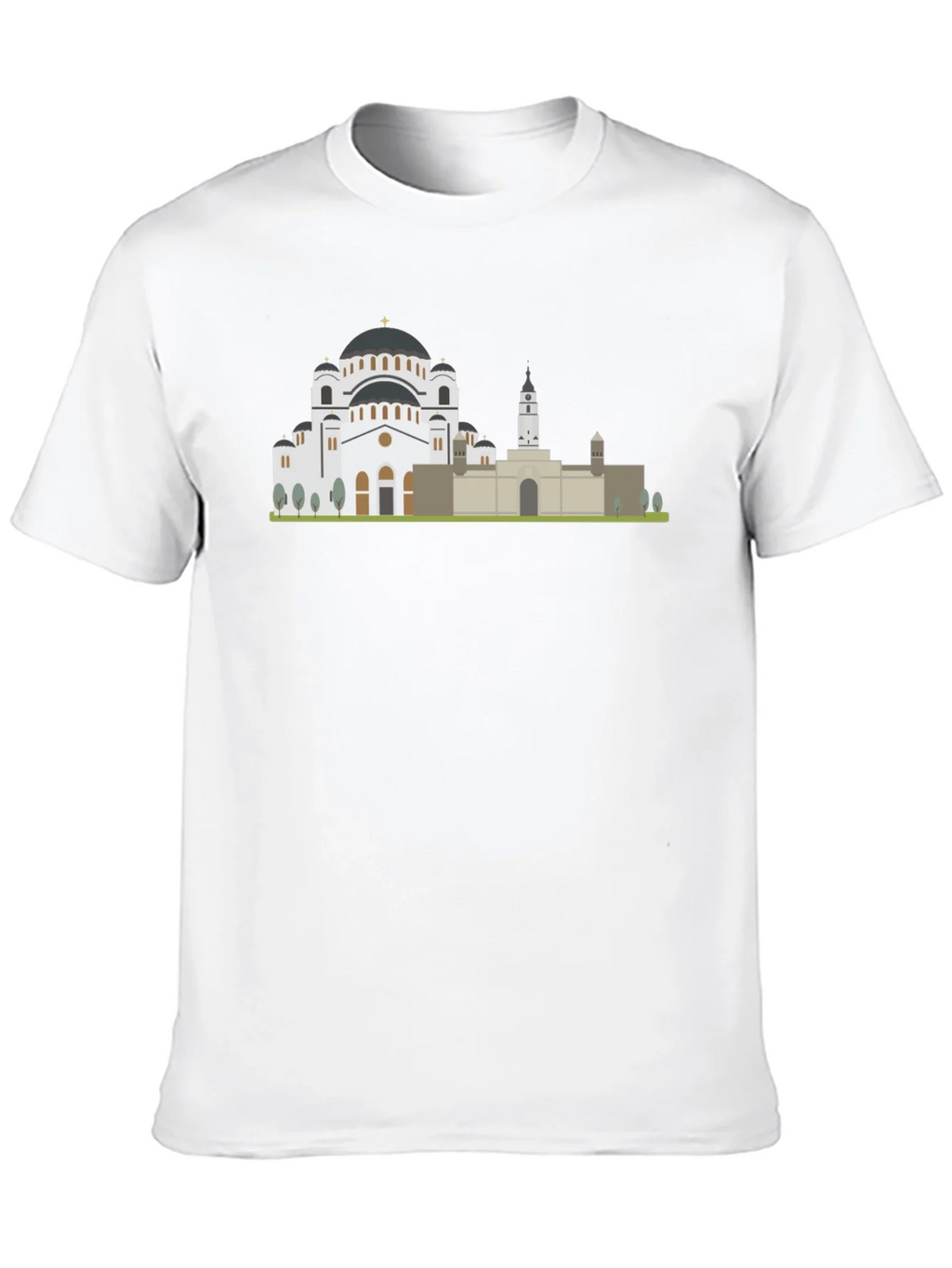 Belgrade Skyline T-Shirt - Serbia Travel Souvenir product image 12