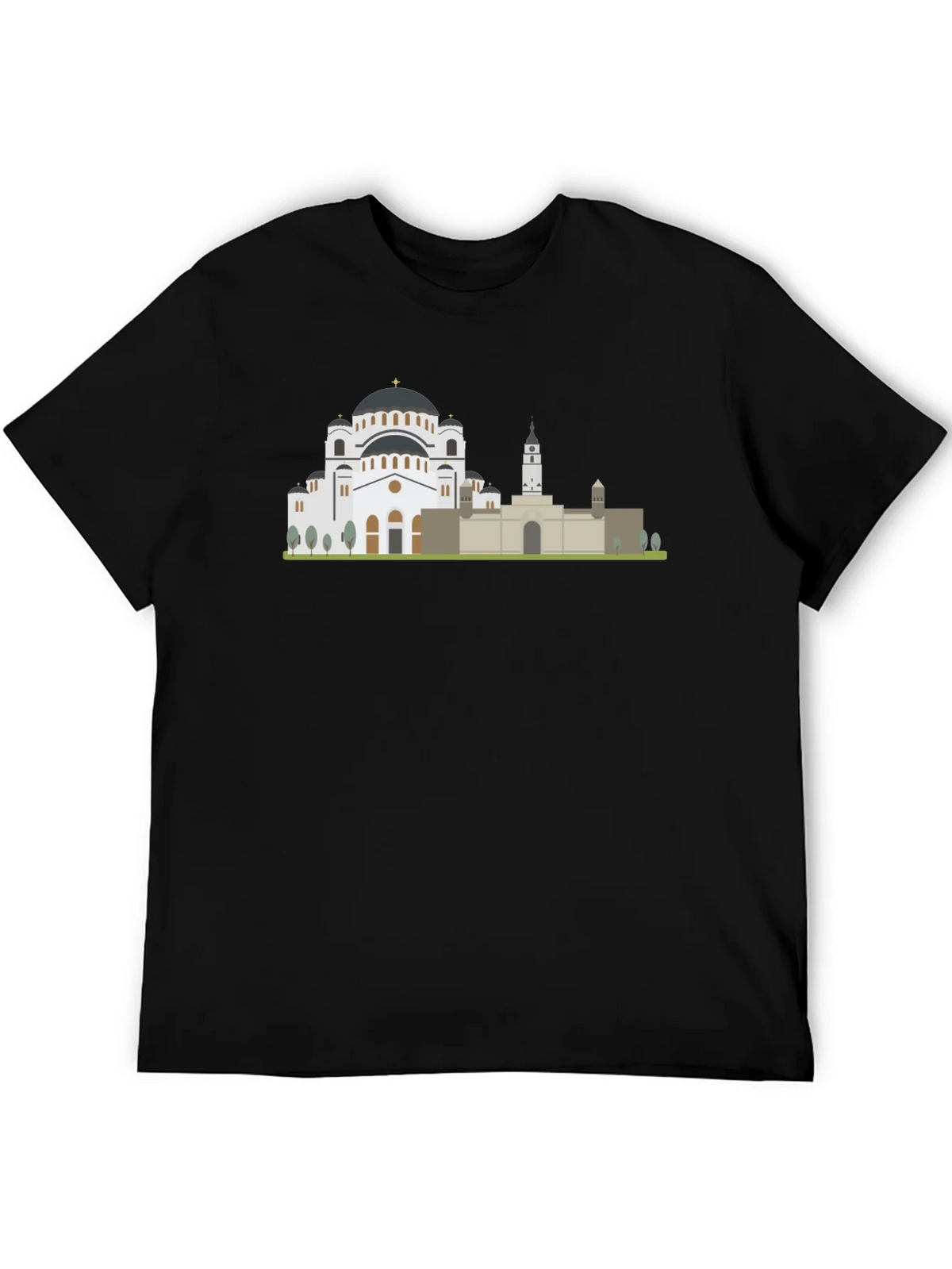 Belgrade Skyline T-Shirt - Serbia Travel Souvenir product image 8