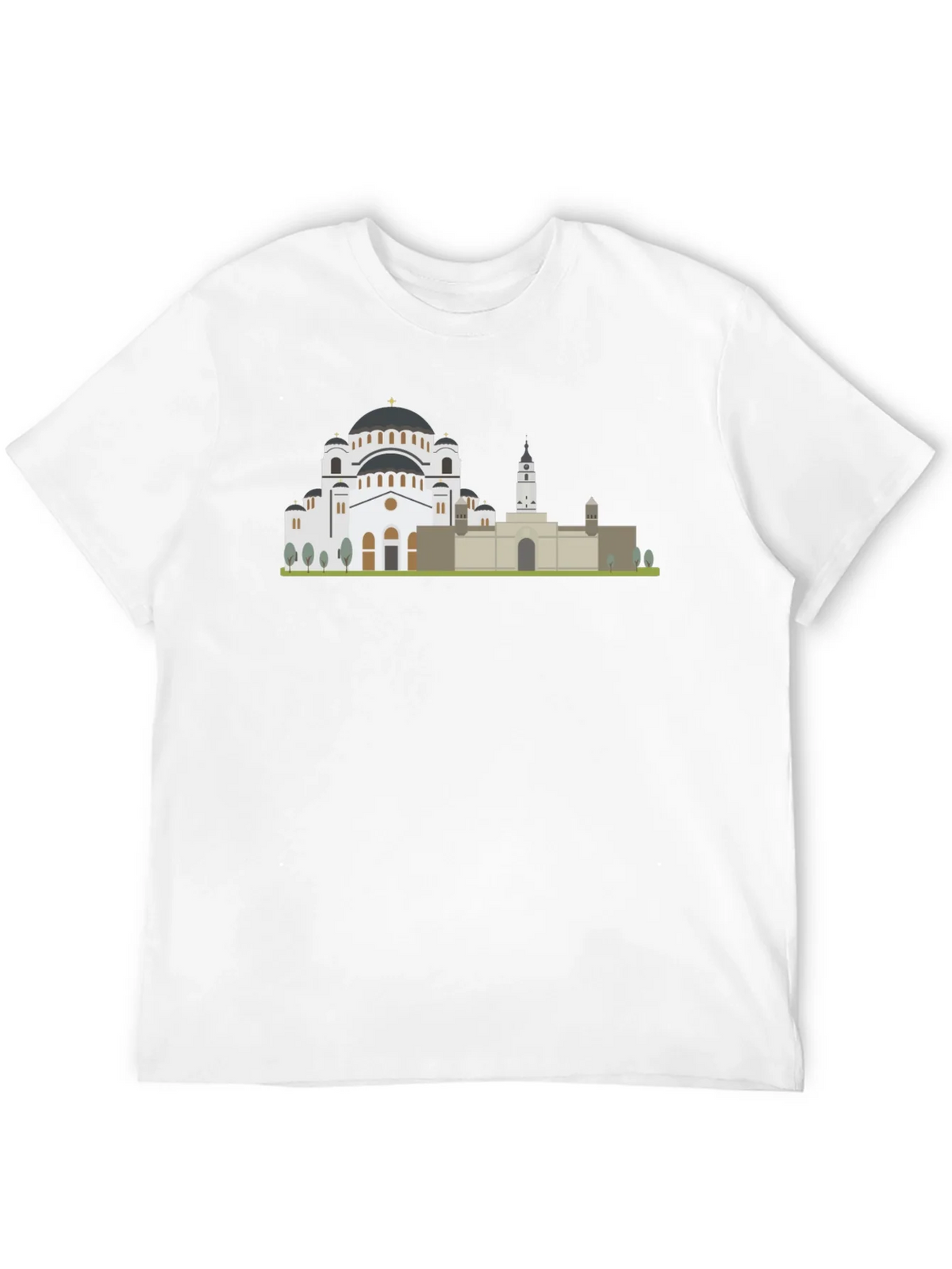 Belgrade Skyline T-Shirt - Serbia Travel Souvenir product image 3
