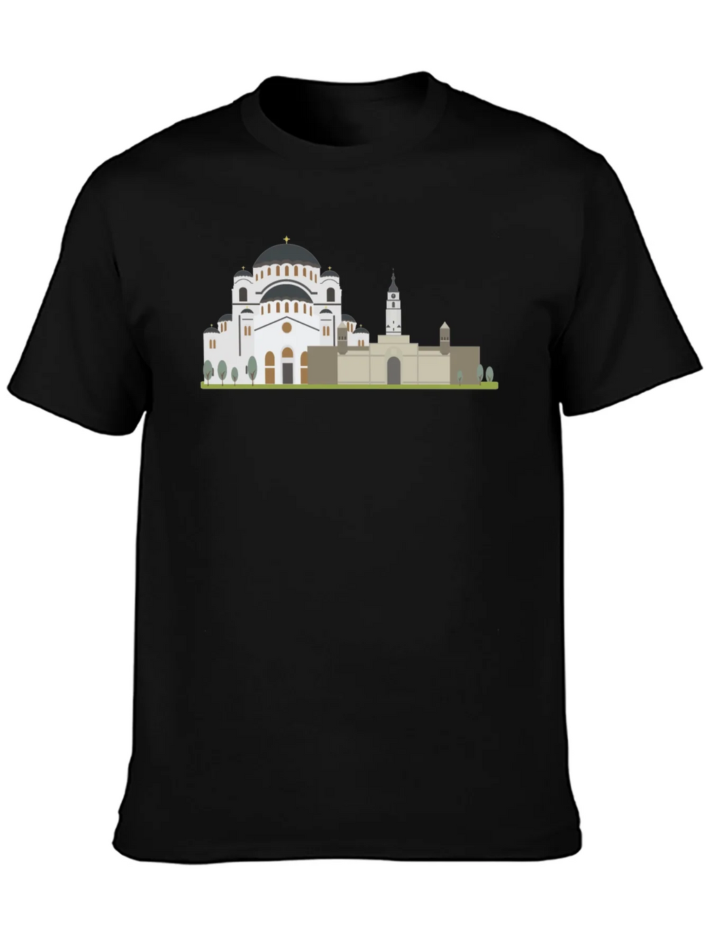 Belgrade Skyline T-Shirt - Serbia Travel Souvenir product image 6