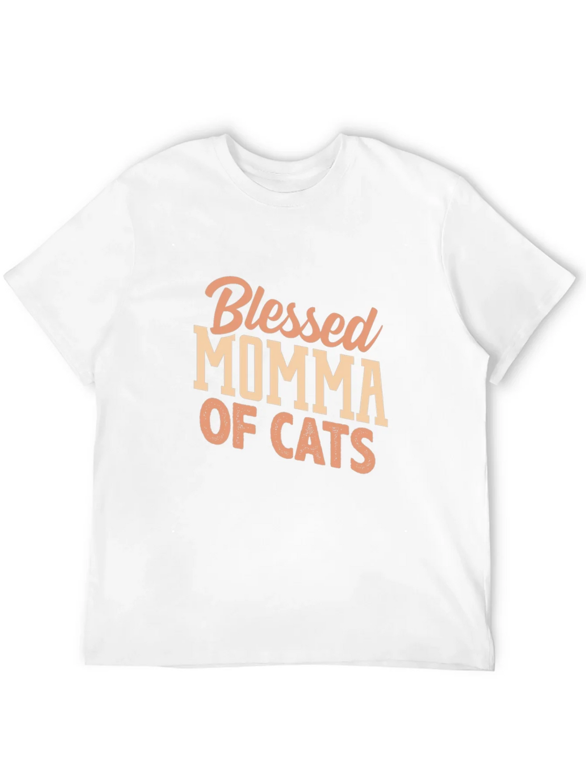 Blessed Momma of Cats T-Shirt product image 3