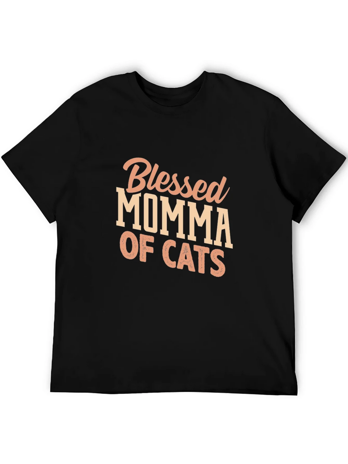 Blessed Momma of Cats T-Shirt product image 8