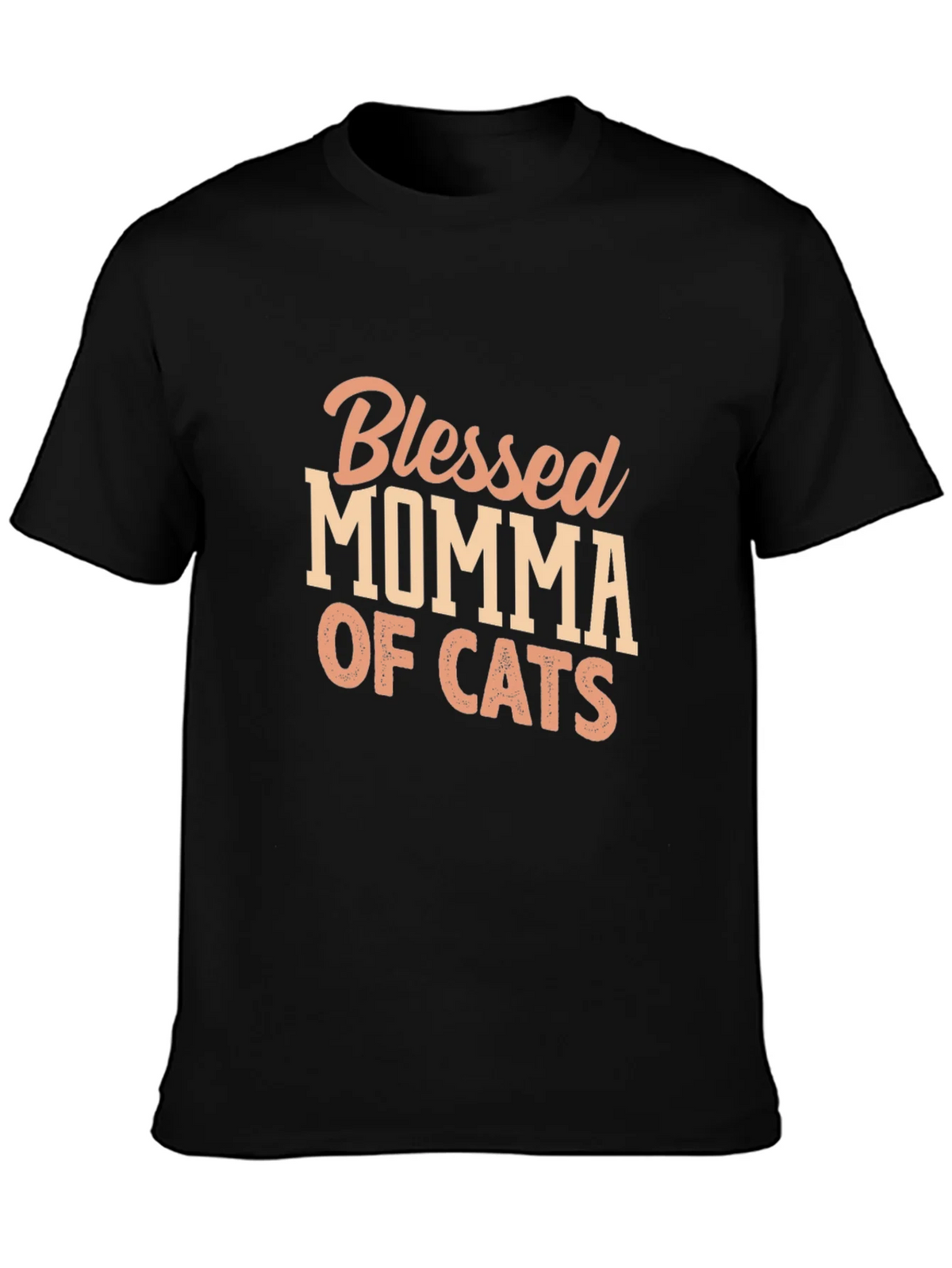 Blessed Momma of Cats T-Shirt product image 6