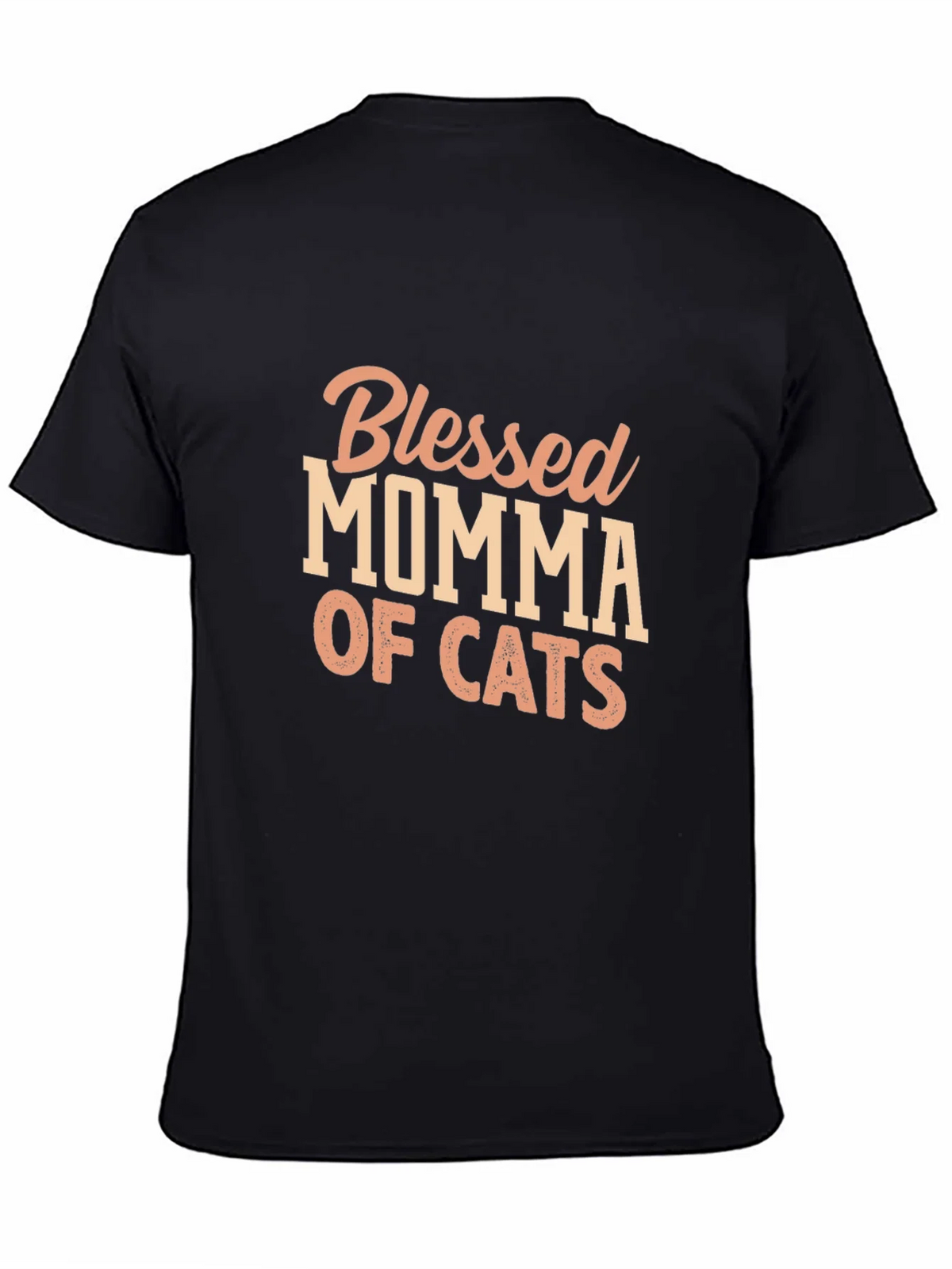 Blessed Momma of Cats T-Shirt product image 7