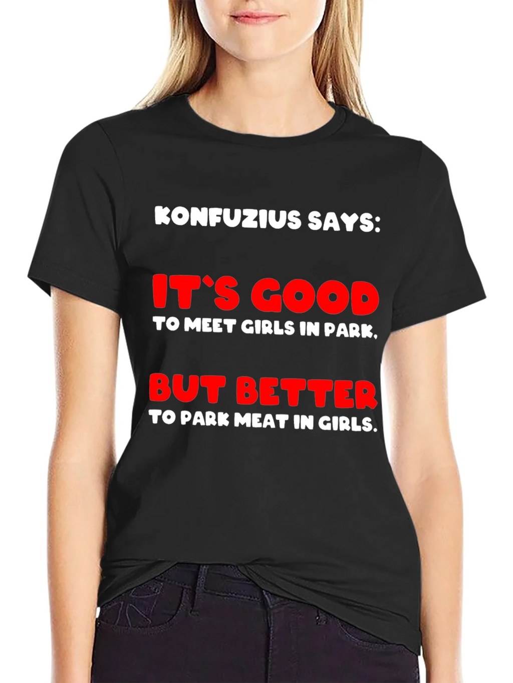 Konfucius Says Graphic T-Shirt product image 5