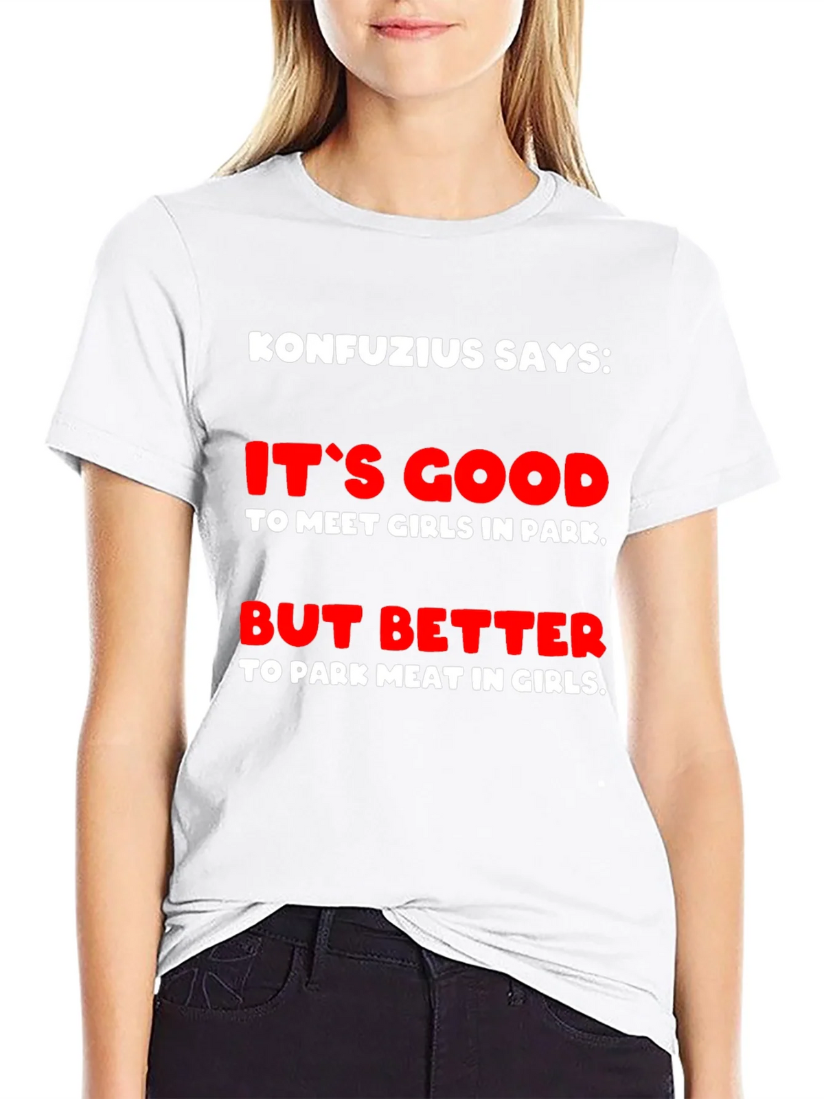Konfucius Says Graphic T-Shirt product image 11