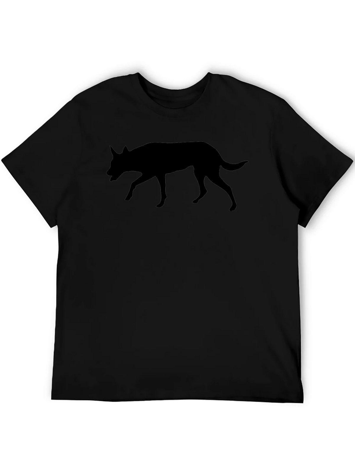 Black Dog Silhouette Graphic Tee - Unisex Casual Shirt product image 8