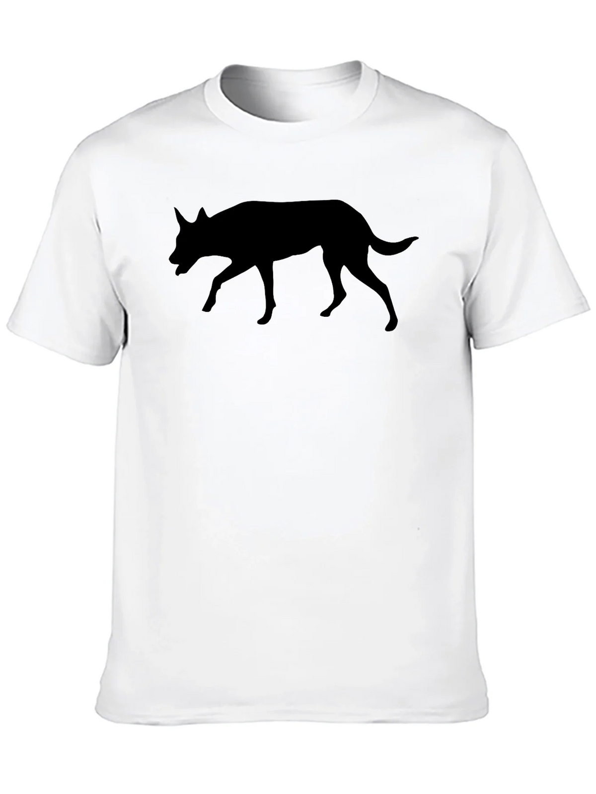 Black Dog Silhouette Graphic Tee - Unisex Casual Shirt product image 12