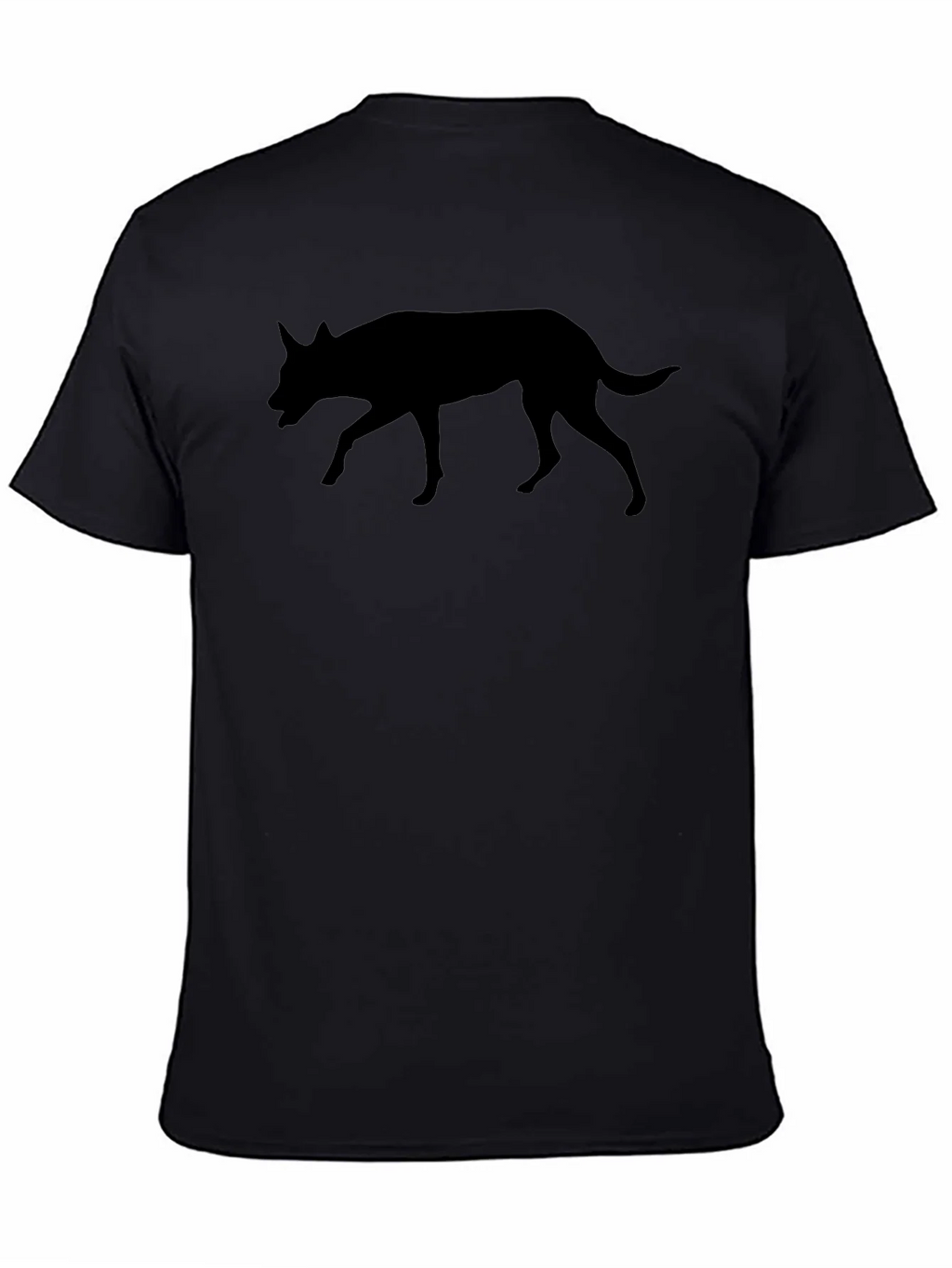 Black Dog Silhouette Graphic Tee - Unisex Casual Shirt product image 7