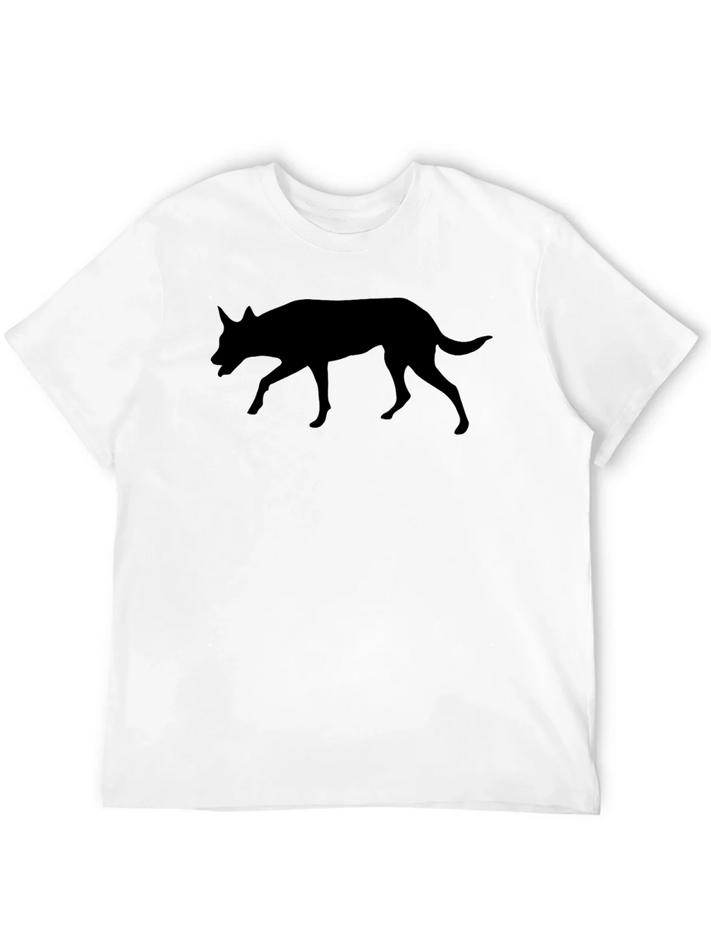 Black Dog Silhouette Graphic Tee - Unisex Casual Shirt product image 3