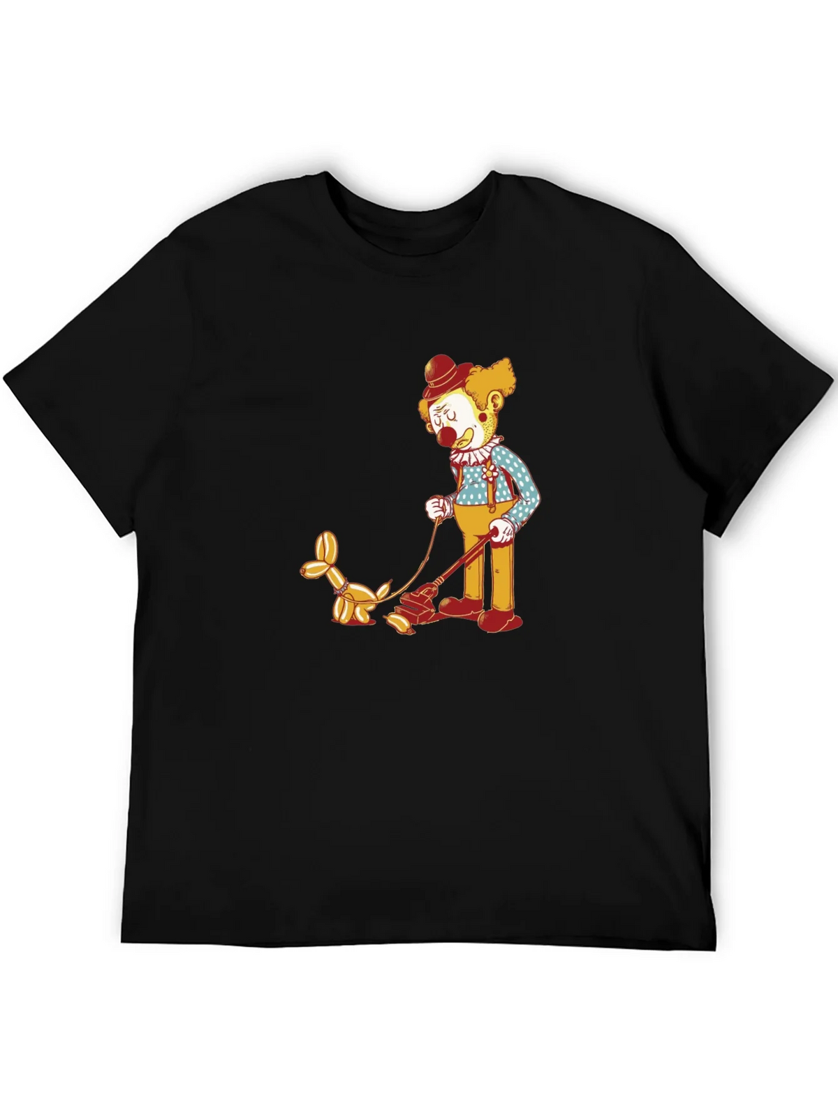 Clown Walking Balloon Dog T-Shirt product image 8