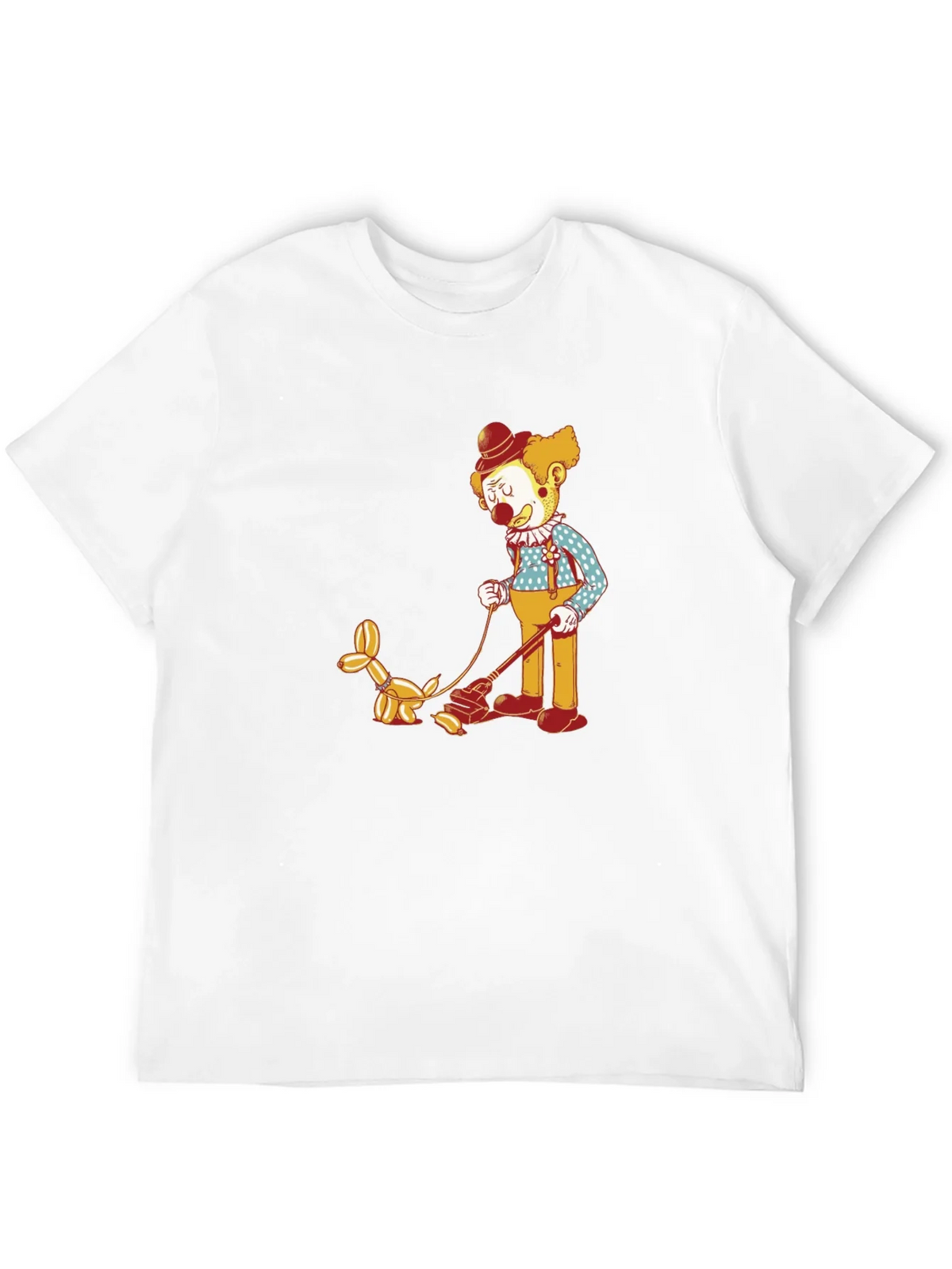 Clown Walking Balloon Dog T-Shirt product image 3