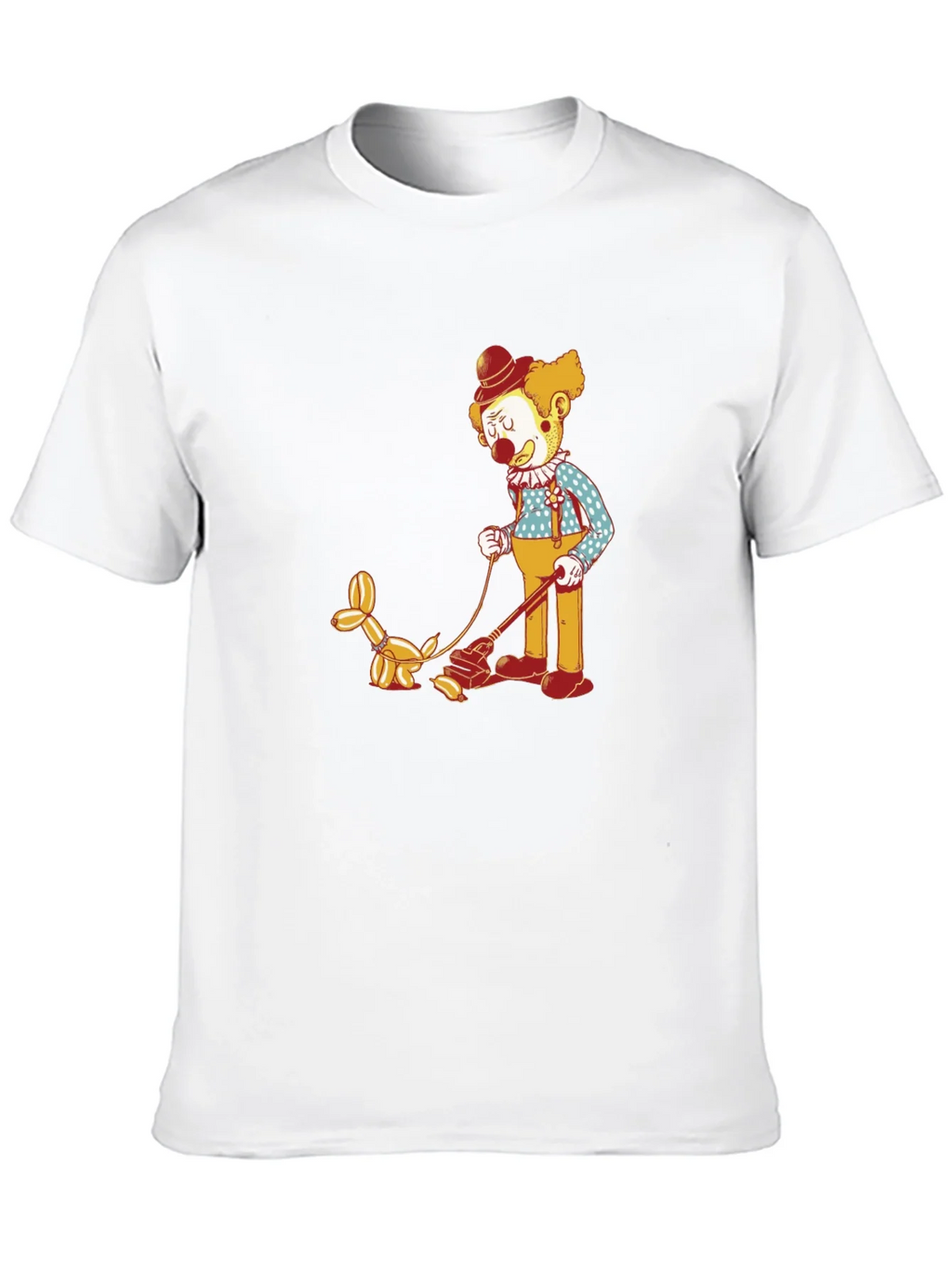 Clown Walking Balloon Dog T-Shirt product image 12