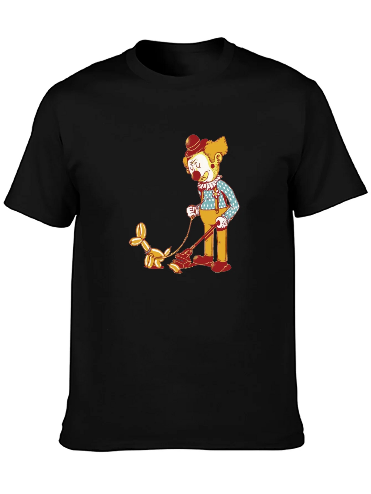 Clown Walking Balloon Dog T-Shirt product image 6
