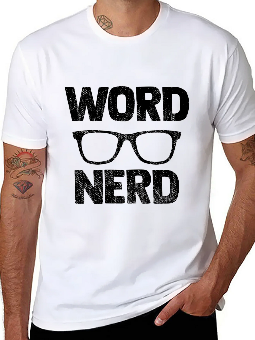 Word Nerd Graphic T-Shirt - Black product image 10