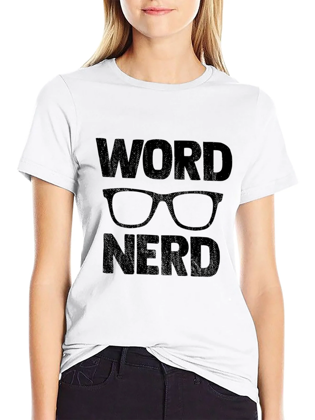 Word Nerd Graphic T-Shirt - Black product image 11