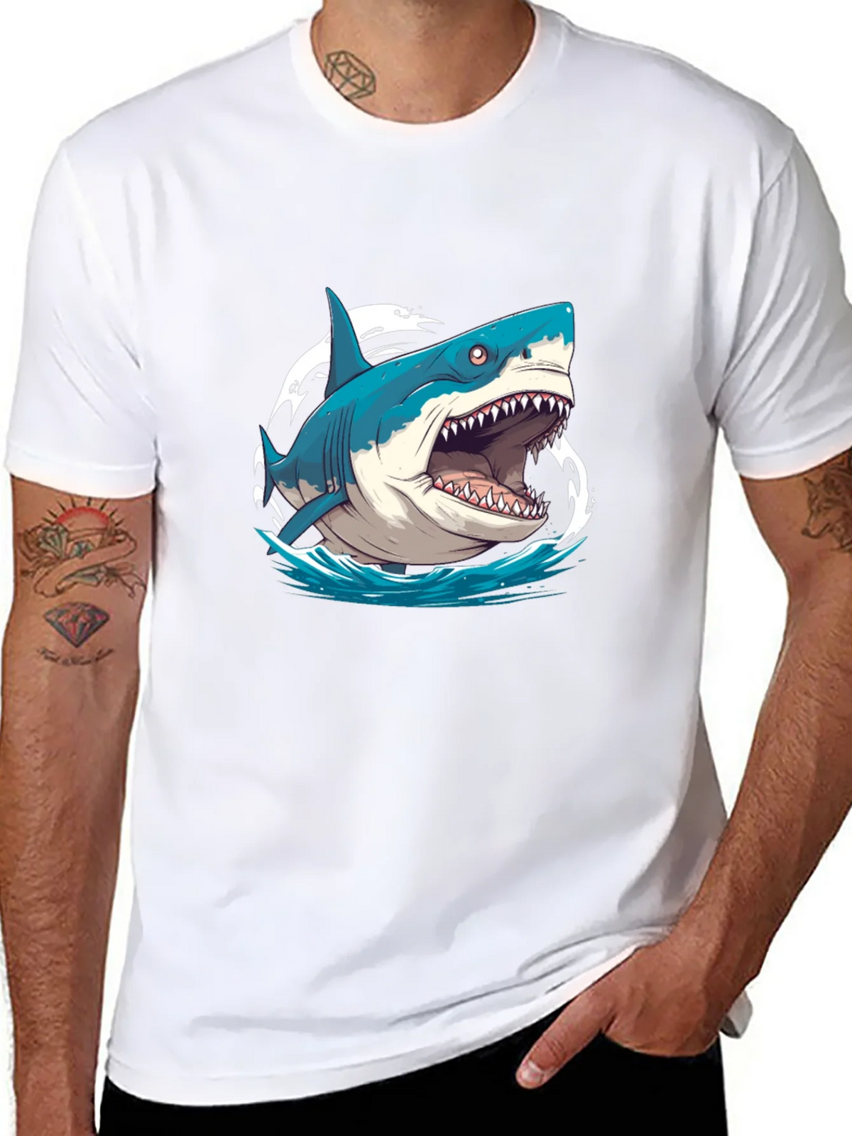Shark Graphic Tee - Ocean Predator T-Shirt product image 10