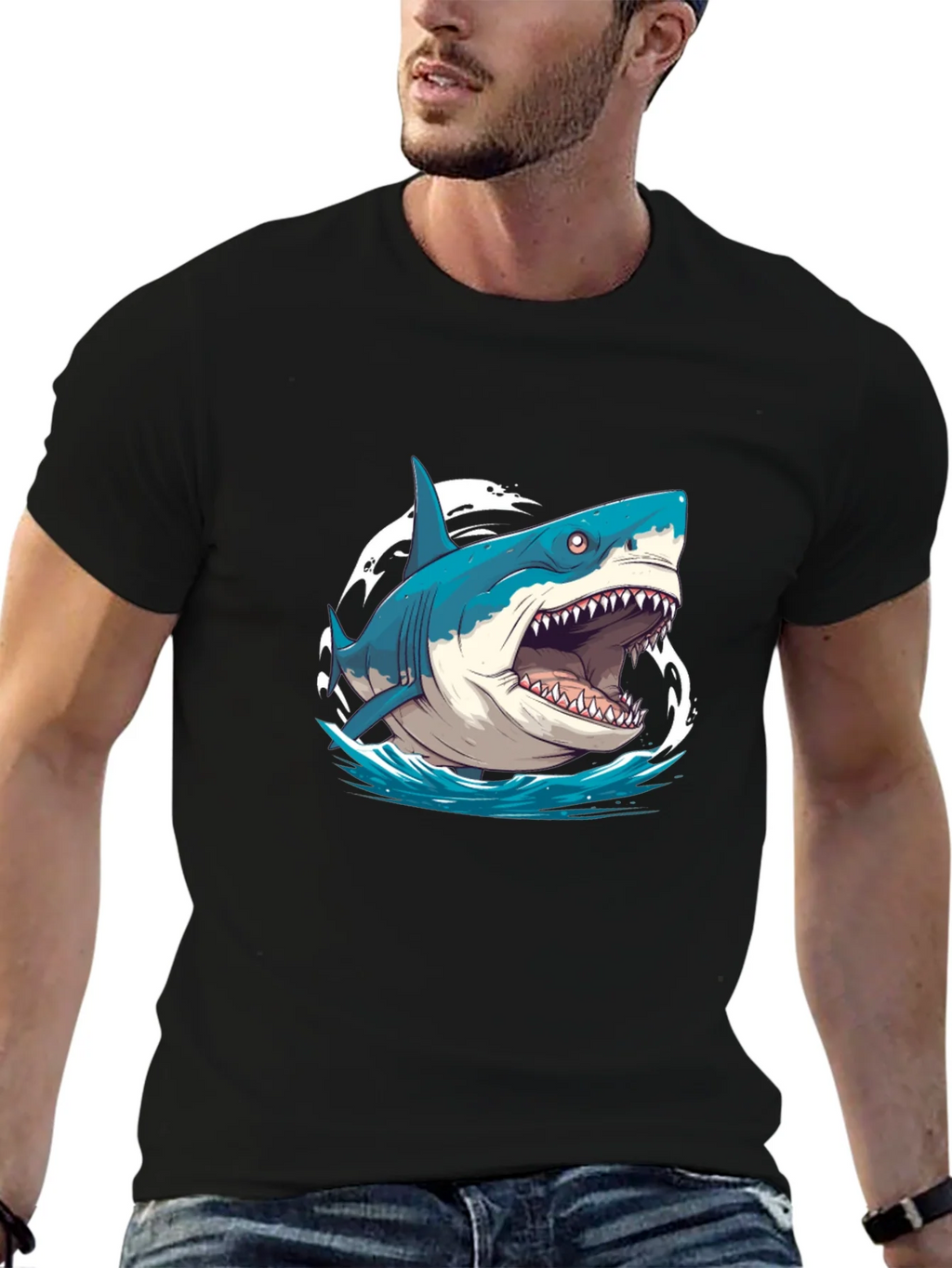 Shark Graphic Tee - Ocean Predator T-Shirt product image 9