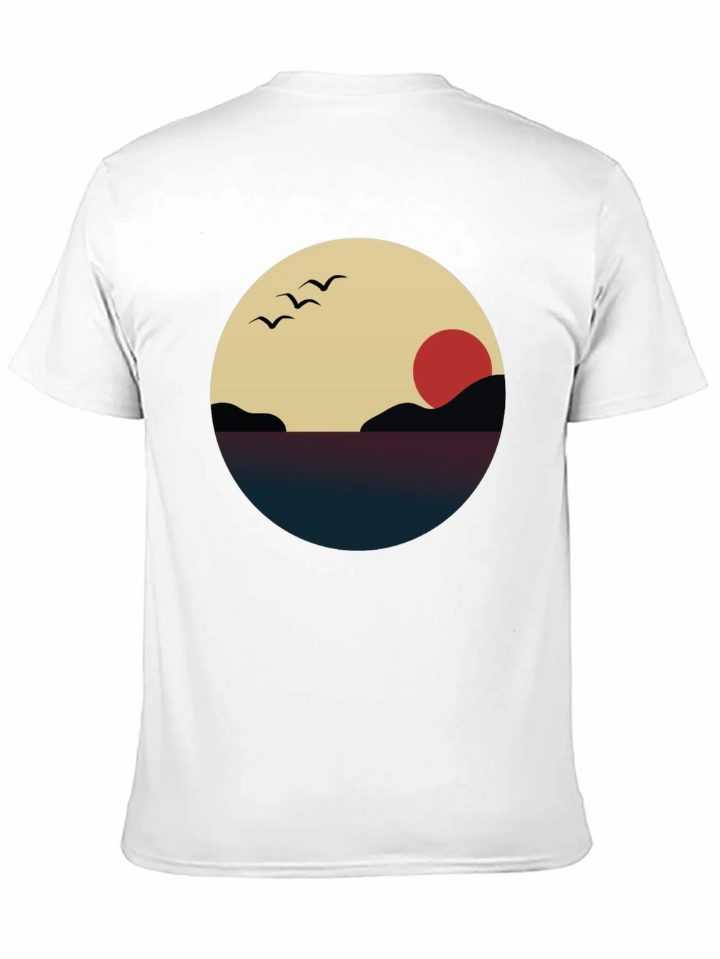 Sunset Graphic Tee - Minimalist Design product image 2