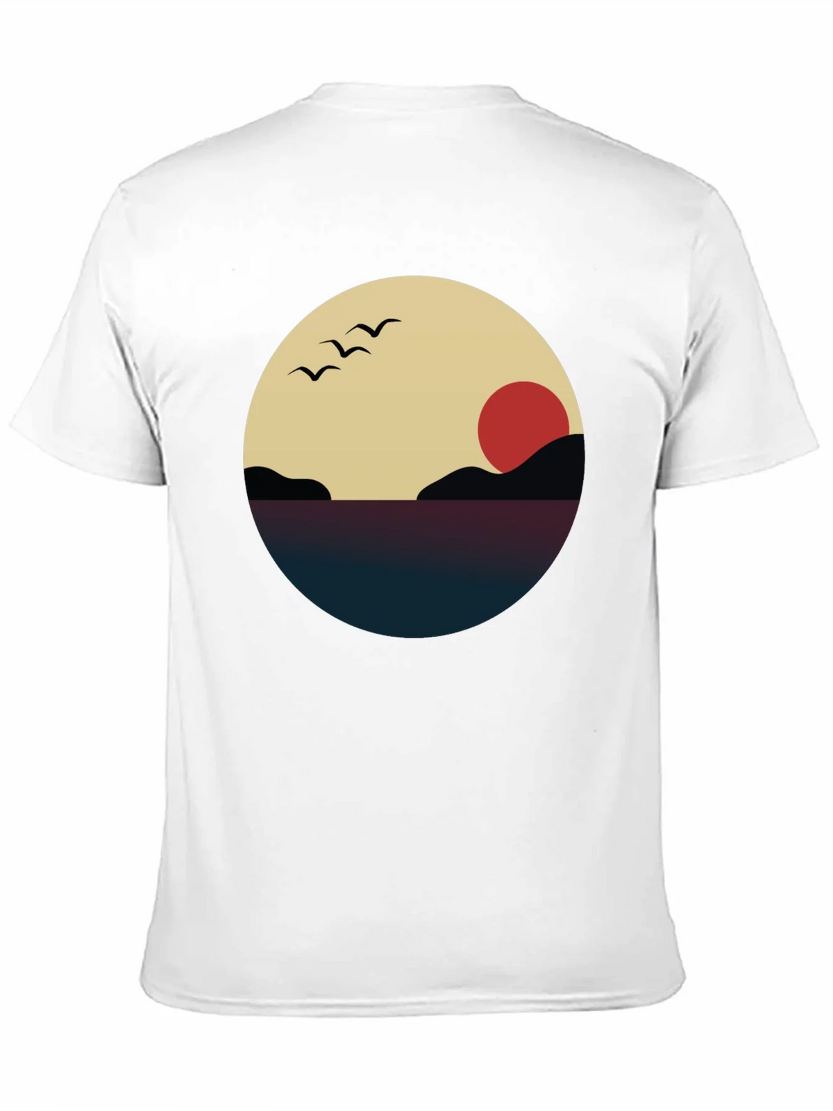 Sunset Graphic Tee - Minimalist Design product image 2