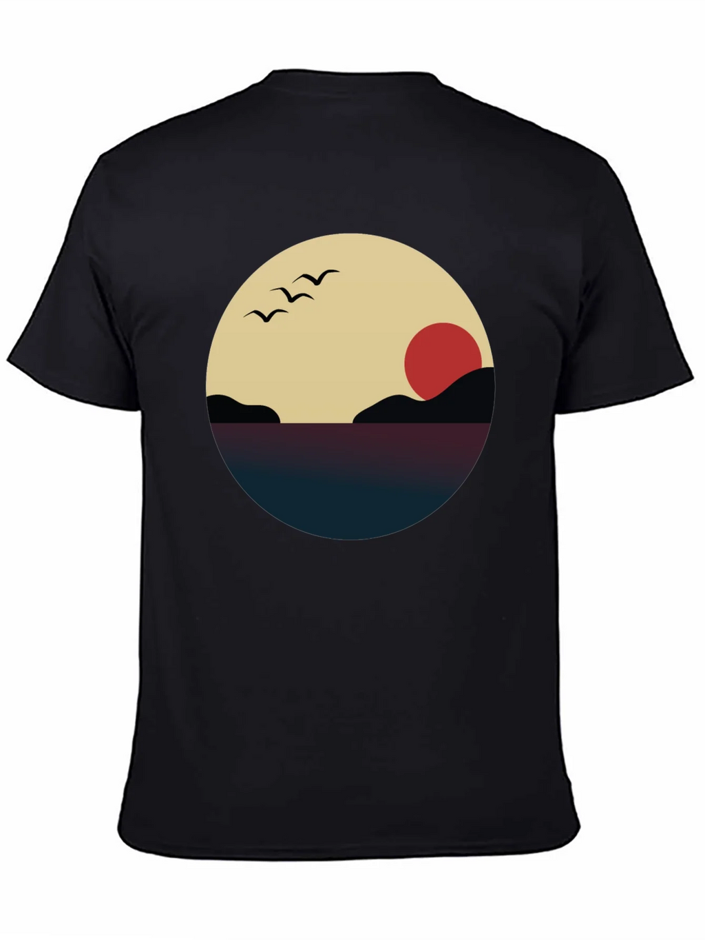 Sunset Graphic Tee - Minimalist Design product image 7