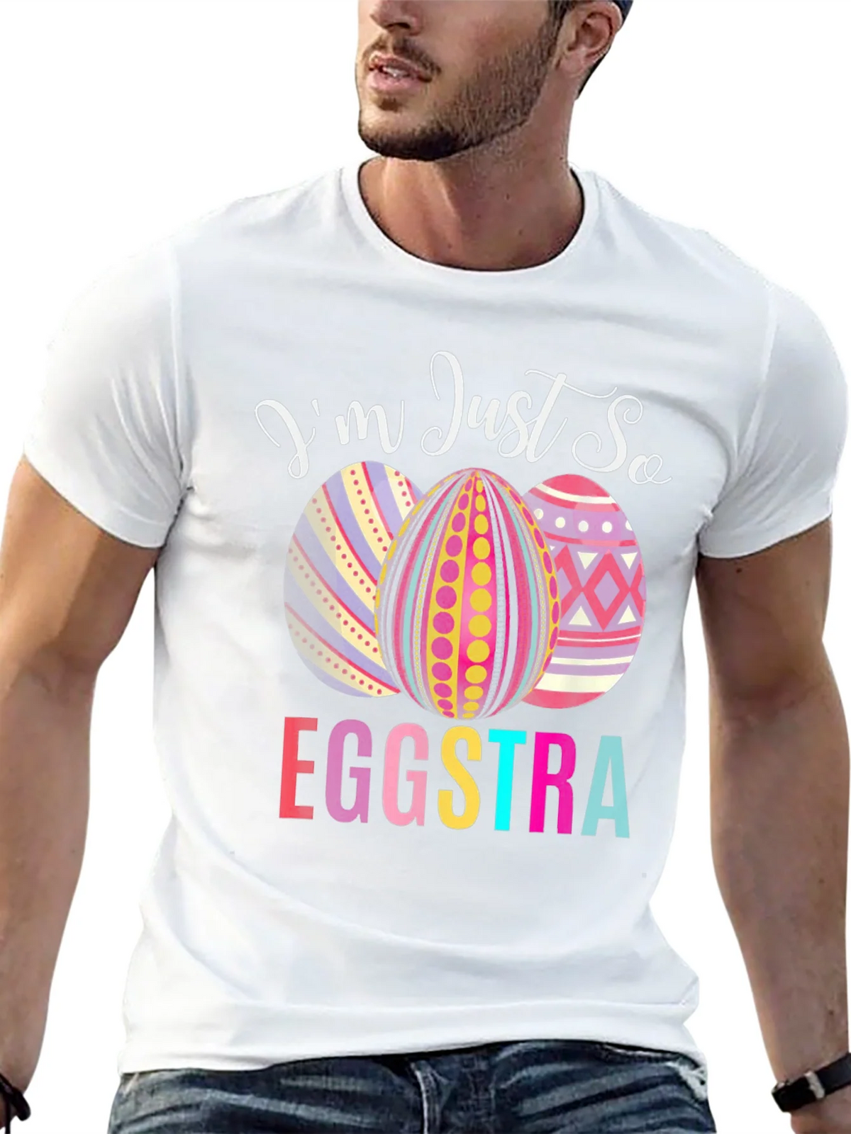 Eggstra Easter T-Shirt for Men product image 4
