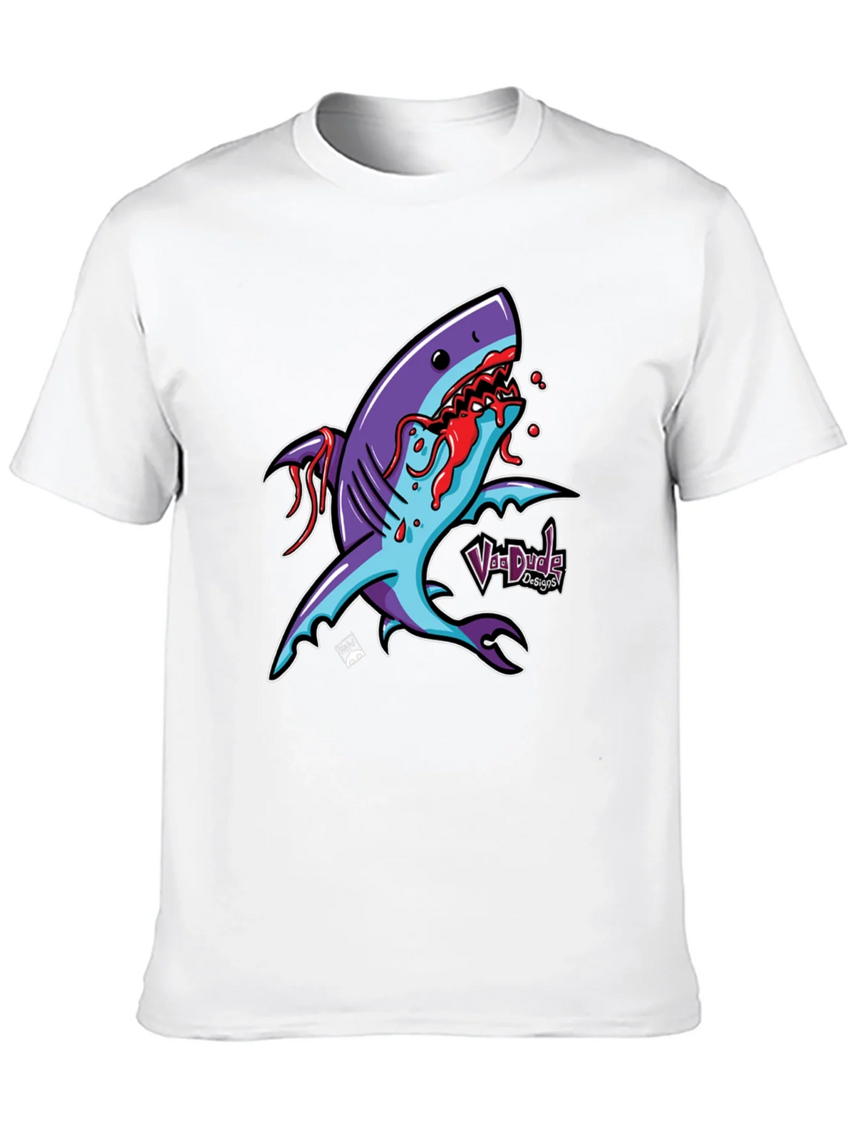 Shark Attack Graphic T-Shirt - Bold Cartoon Design product image 7