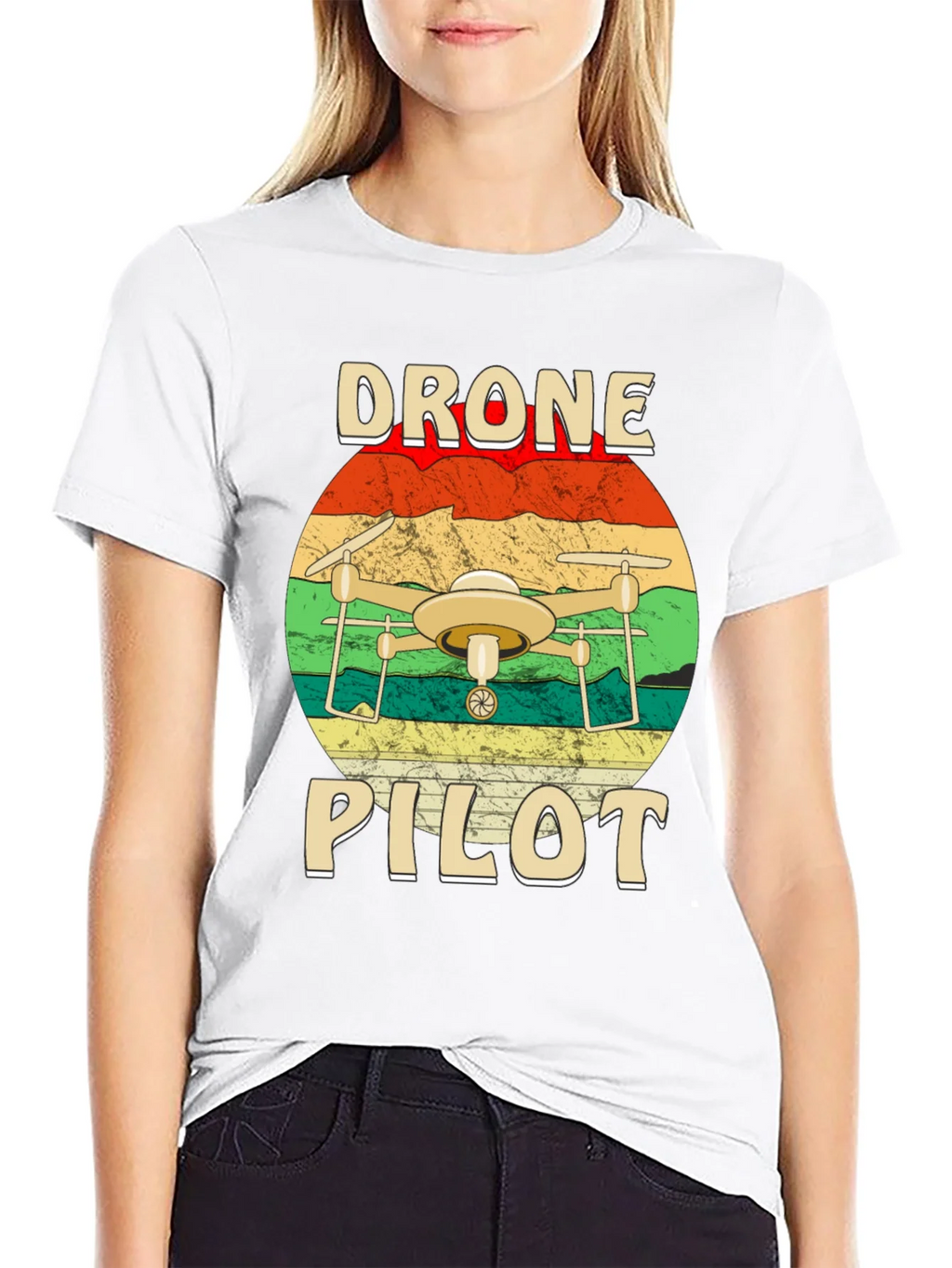 Drone Pilot Graphic T-Shirt - Aviation Enthusiast Tee product image 11