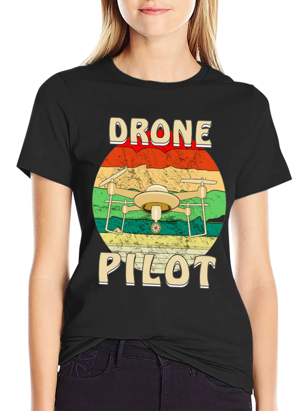 Drone Pilot Graphic T-Shirt - Aviation Enthusiast Tee product image 5