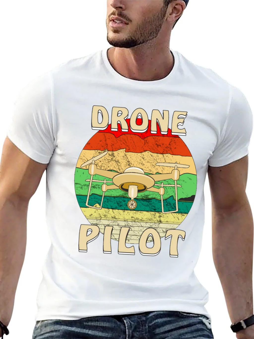 Drone Pilot Graphic T-Shirt - Aviation Enthusiast Tee product image 4