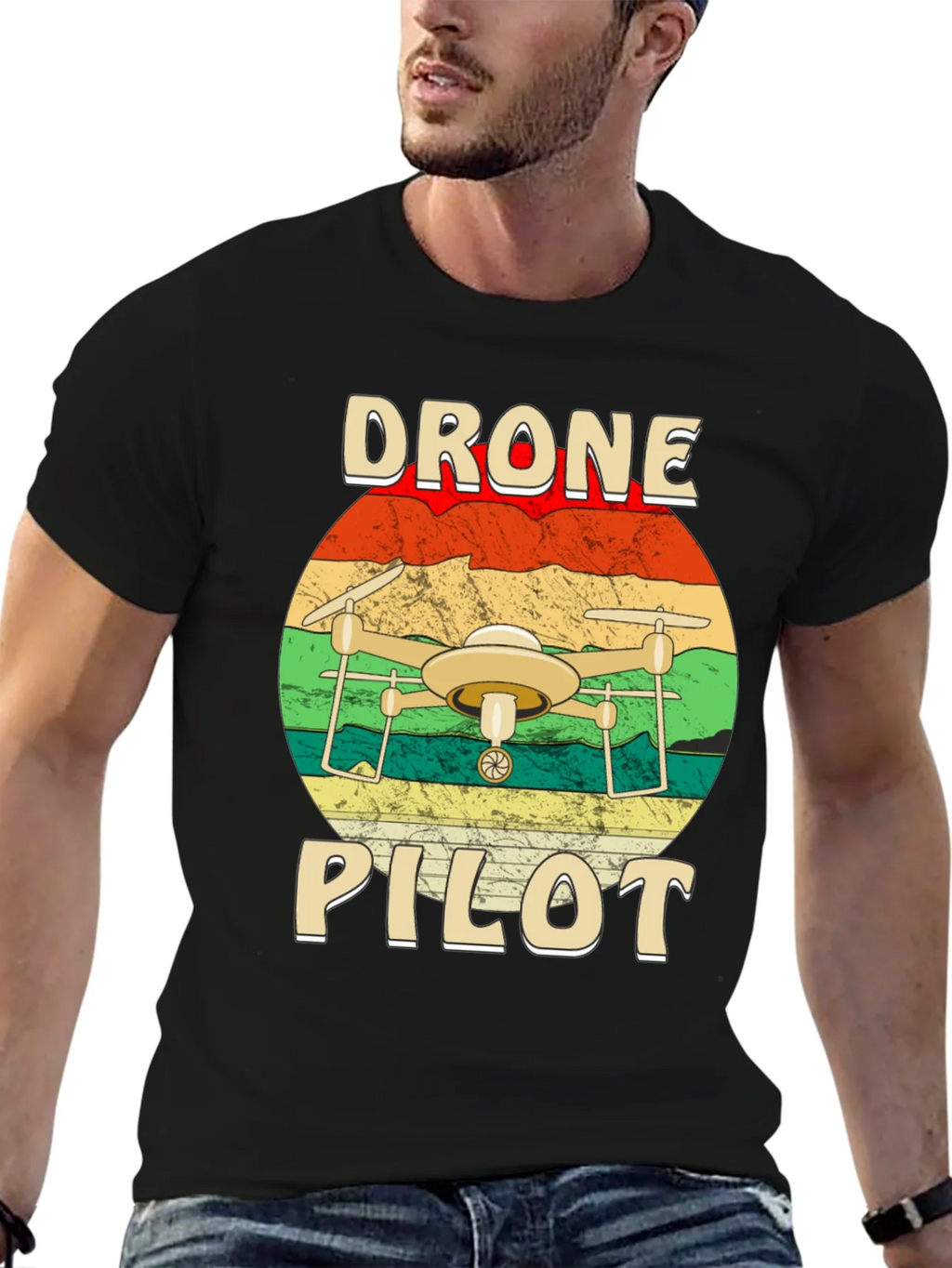 Drone Pilot Graphic T-Shirt - Aviation Enthusiast Tee product image 9