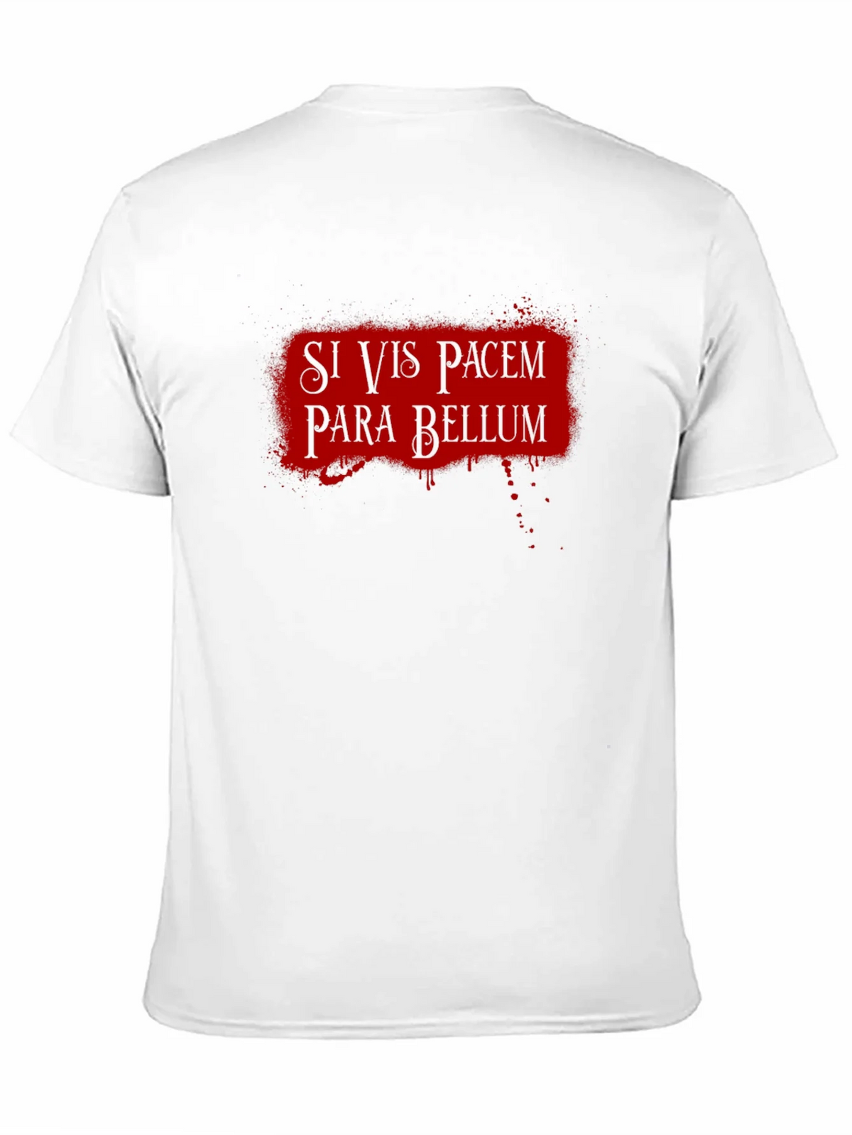 Si Vis Pacem Para Bellum T-Shirt - Latin Phrase product image 2