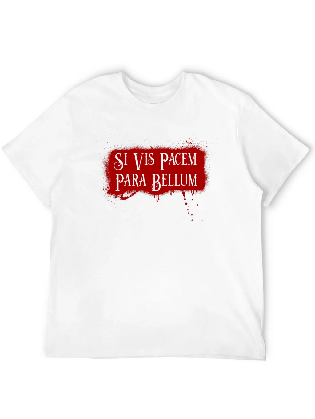 Si Vis Pacem Para Bellum T-Shirt - Latin Phrase product image 3