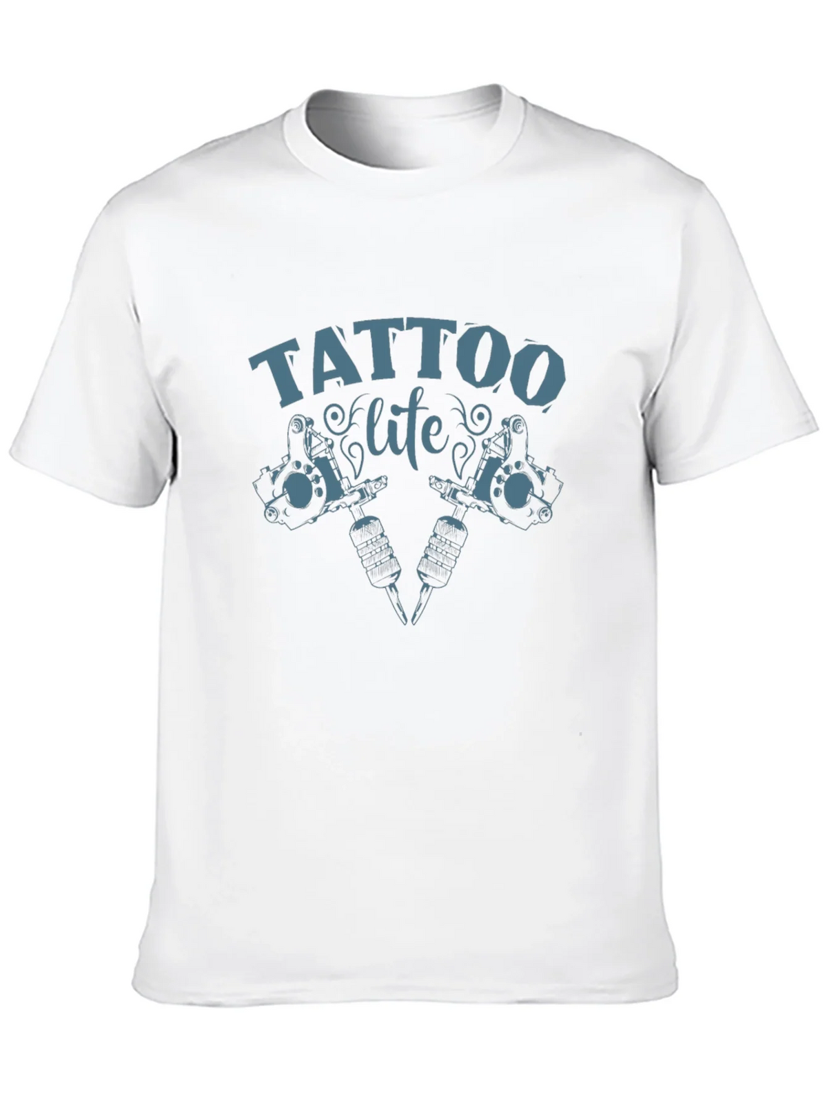 Tattoo Life Graphic Tee - Black Cotton T-Shirt product image 12