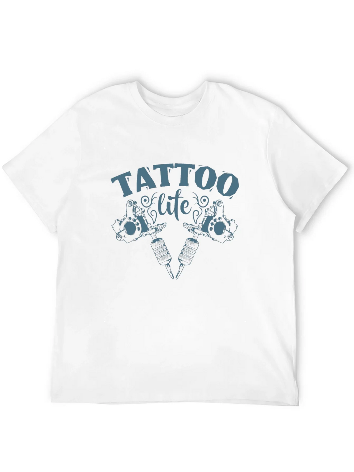 Tattoo Life Graphic Tee - Black Cotton T-Shirt product image 3