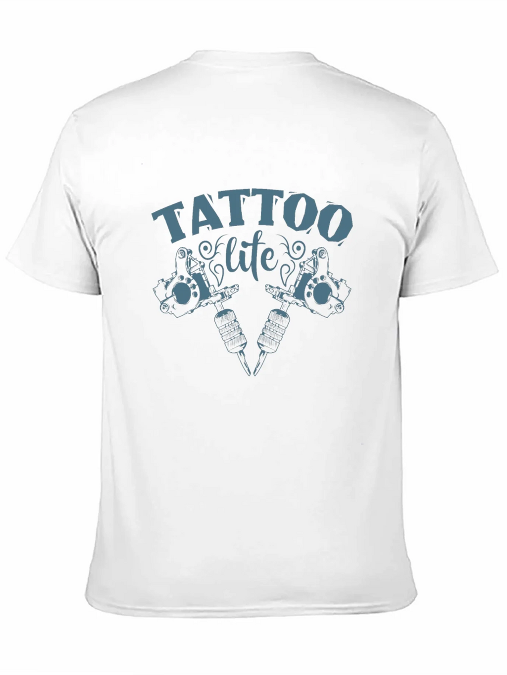 Tattoo Life Graphic Tee - Black Cotton T-Shirt product image 2