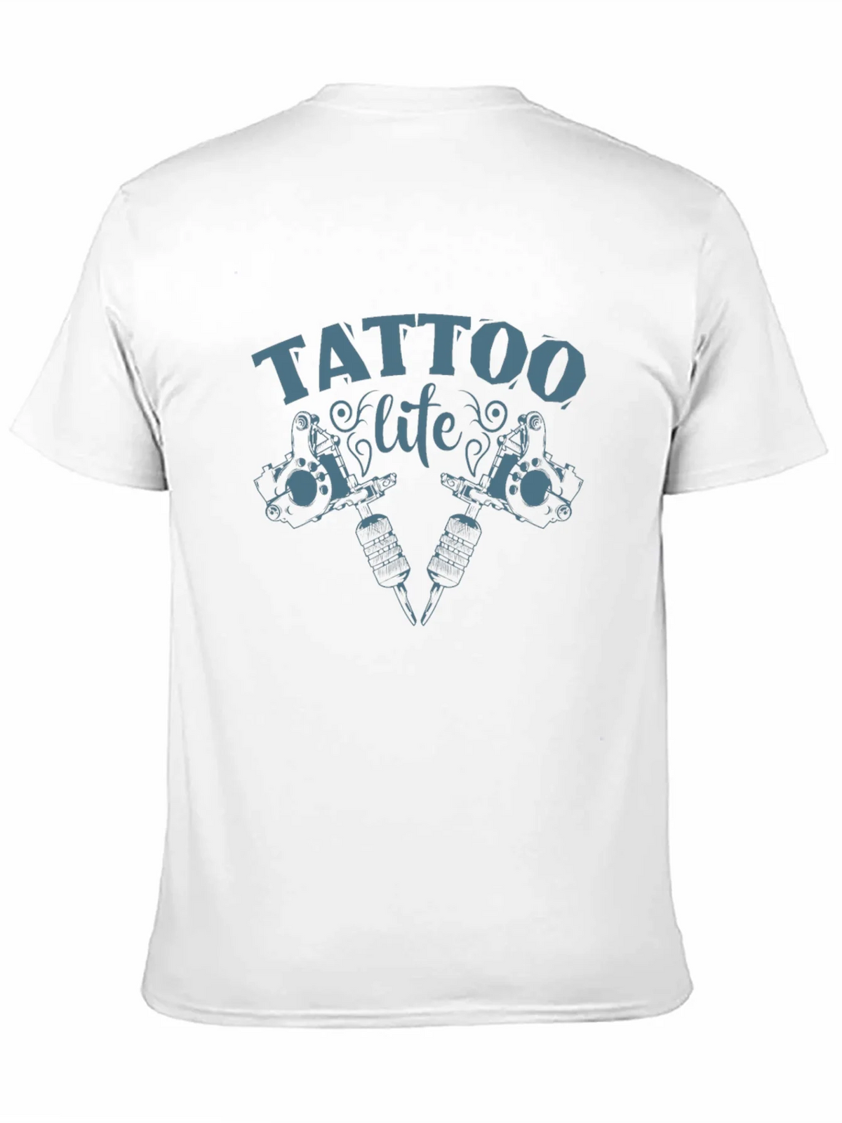 Tattoo Life Graphic Tee - Black Cotton T-Shirt product image 2
