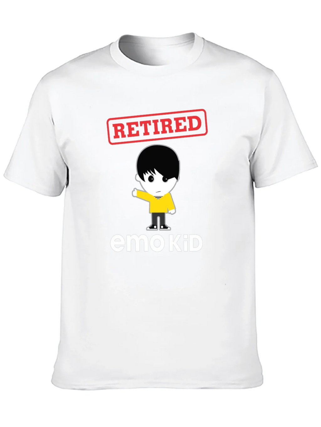 Retired Emo Kid Black Graphic Tee product image 12