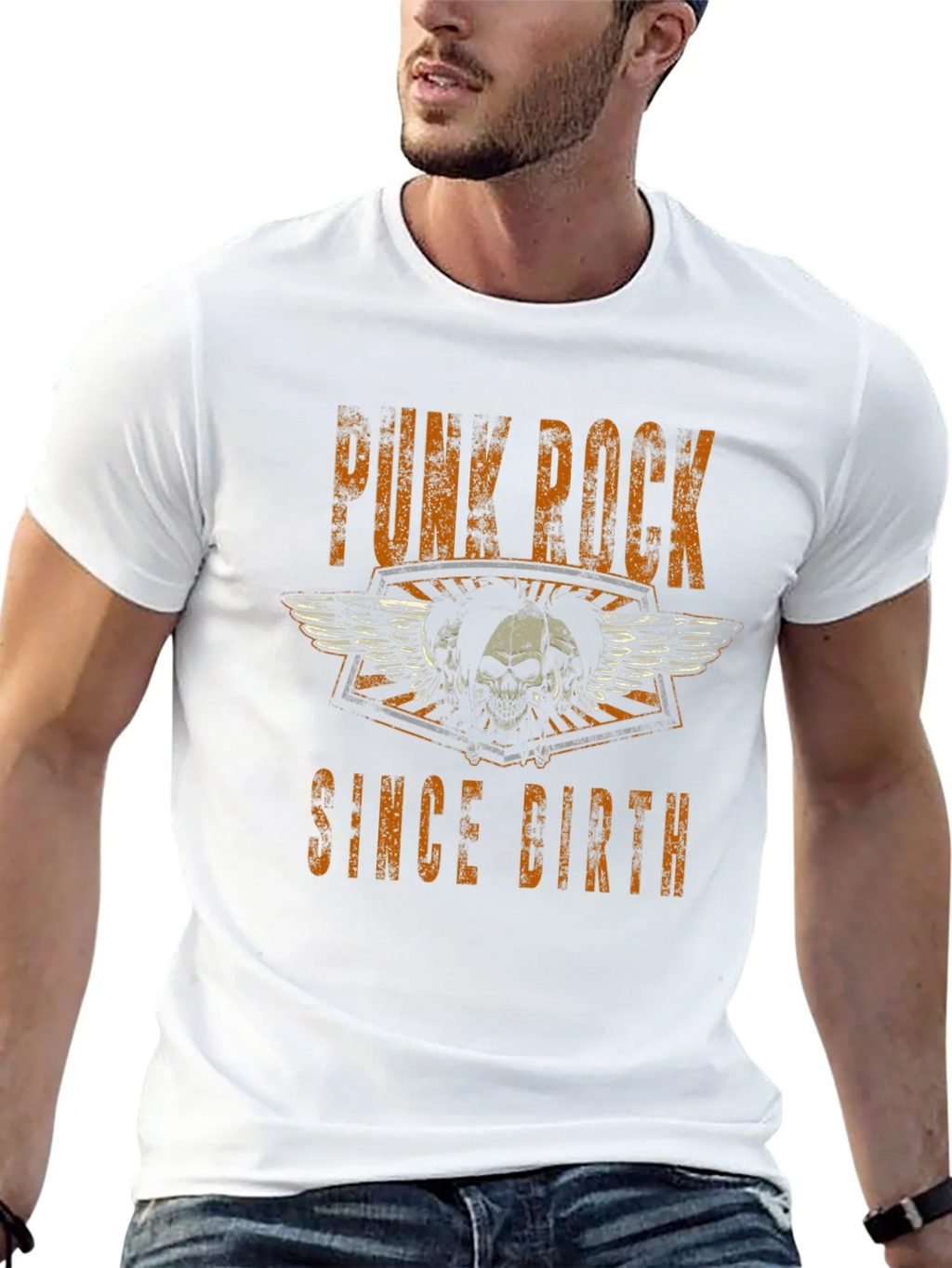 Punk Rock Since Birth Graphic Tee product image 4