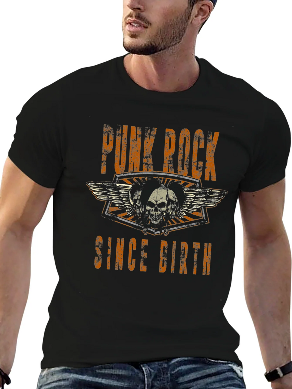 Punk Rock Since Birth Graphic Tee product image 9