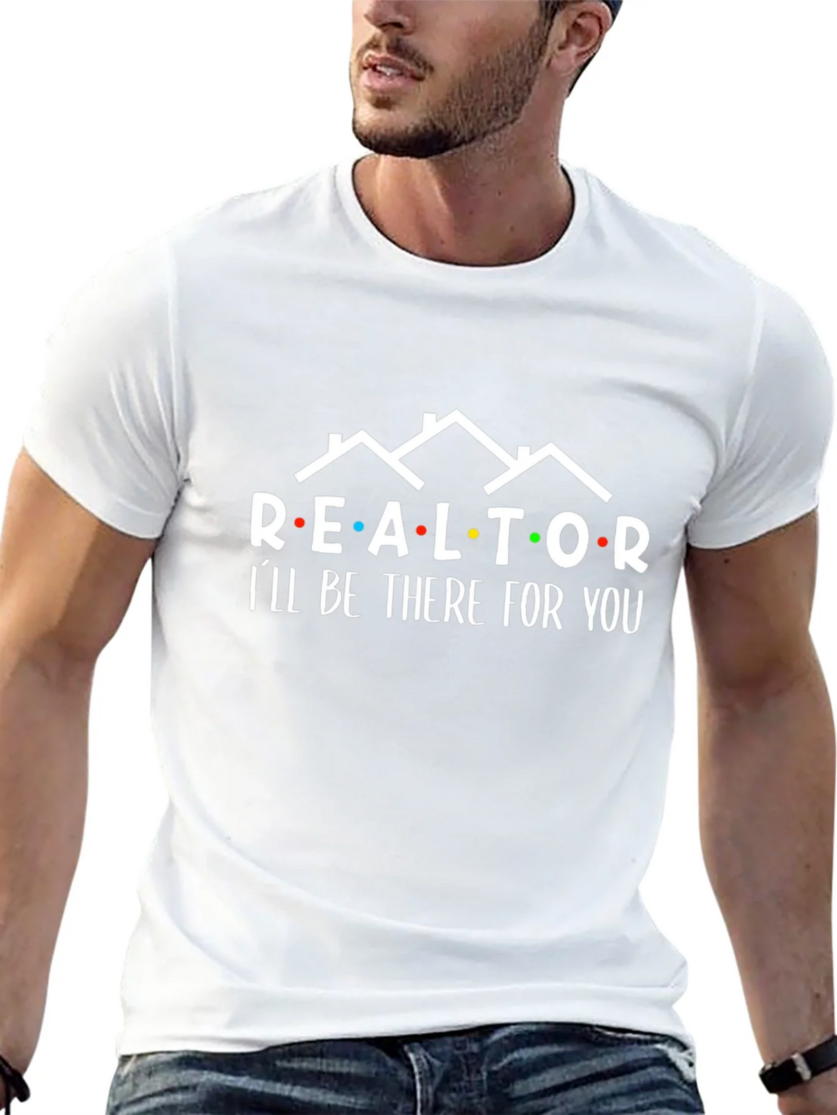 Realtor Ill Be There For You Graphic Tee product image 4