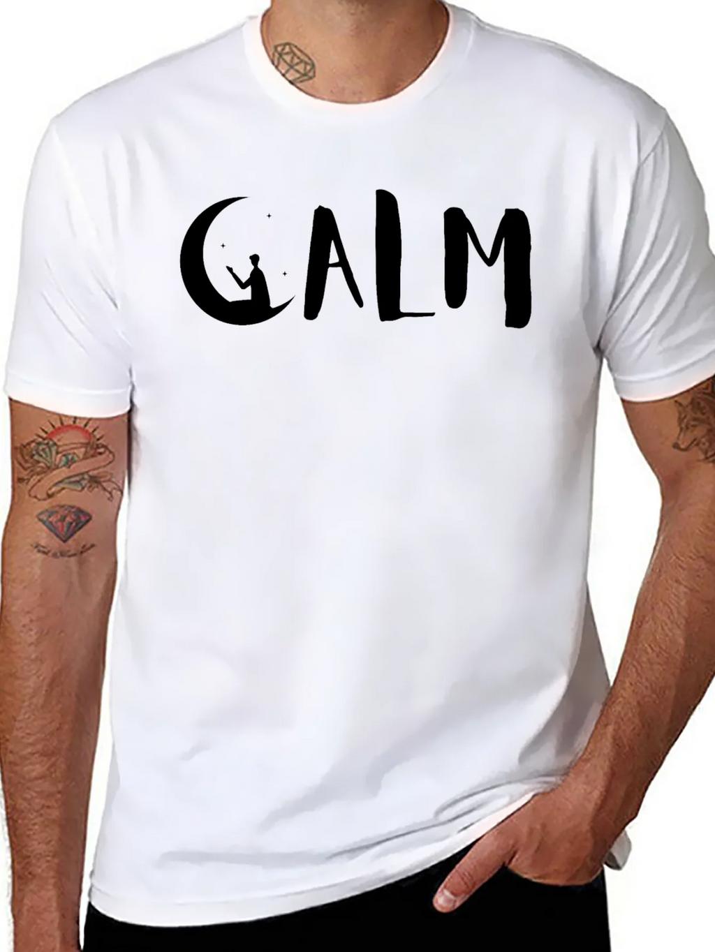 Calm Moon Graphic T-Shirt product image 10