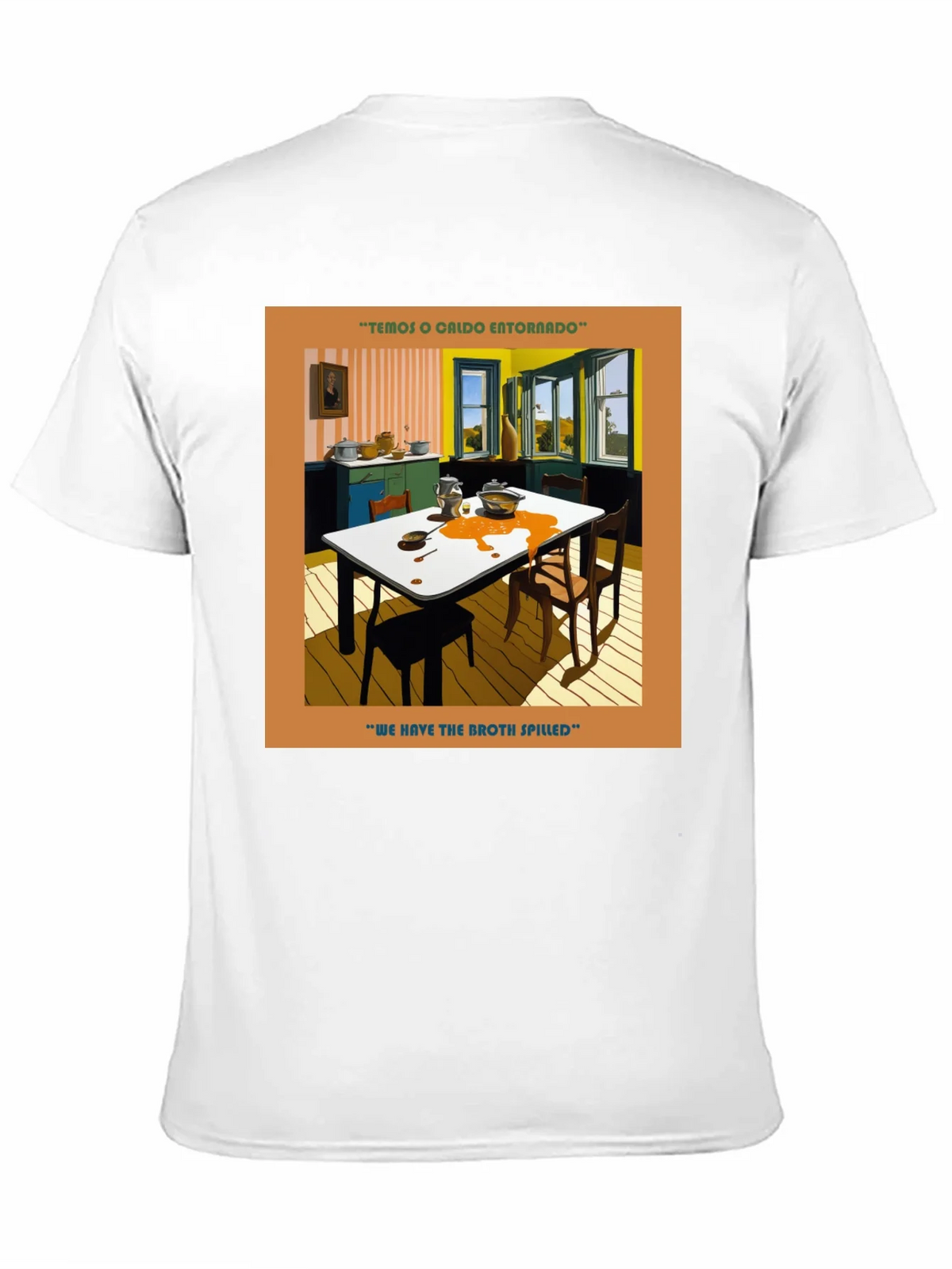 Spilled Broth Art T-Shirt product image 2
