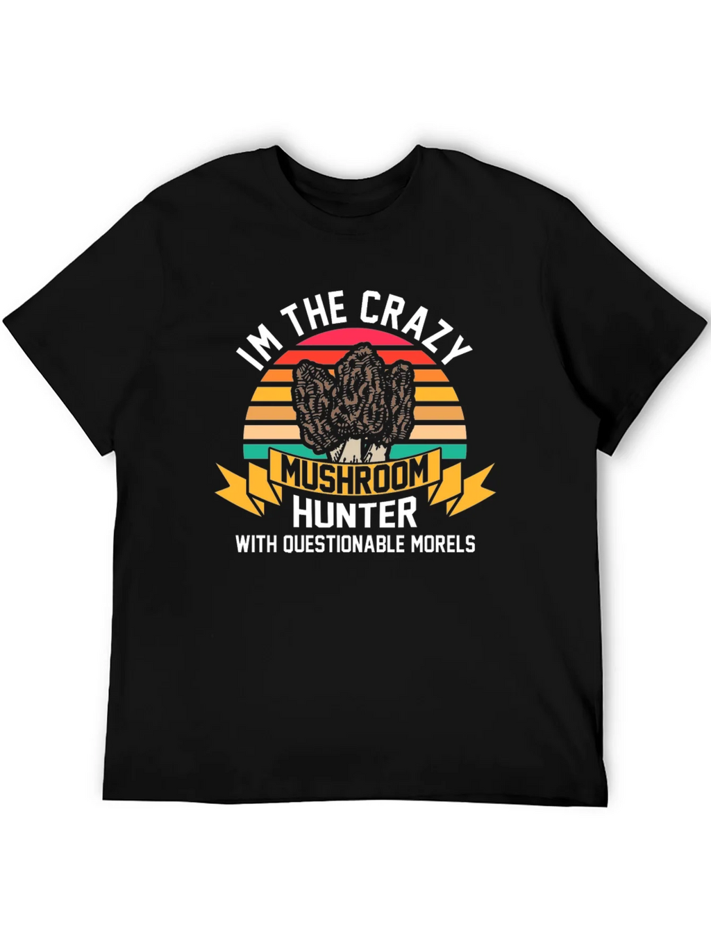 Crazy Mushroom Hunter T-Shirt product image 8
