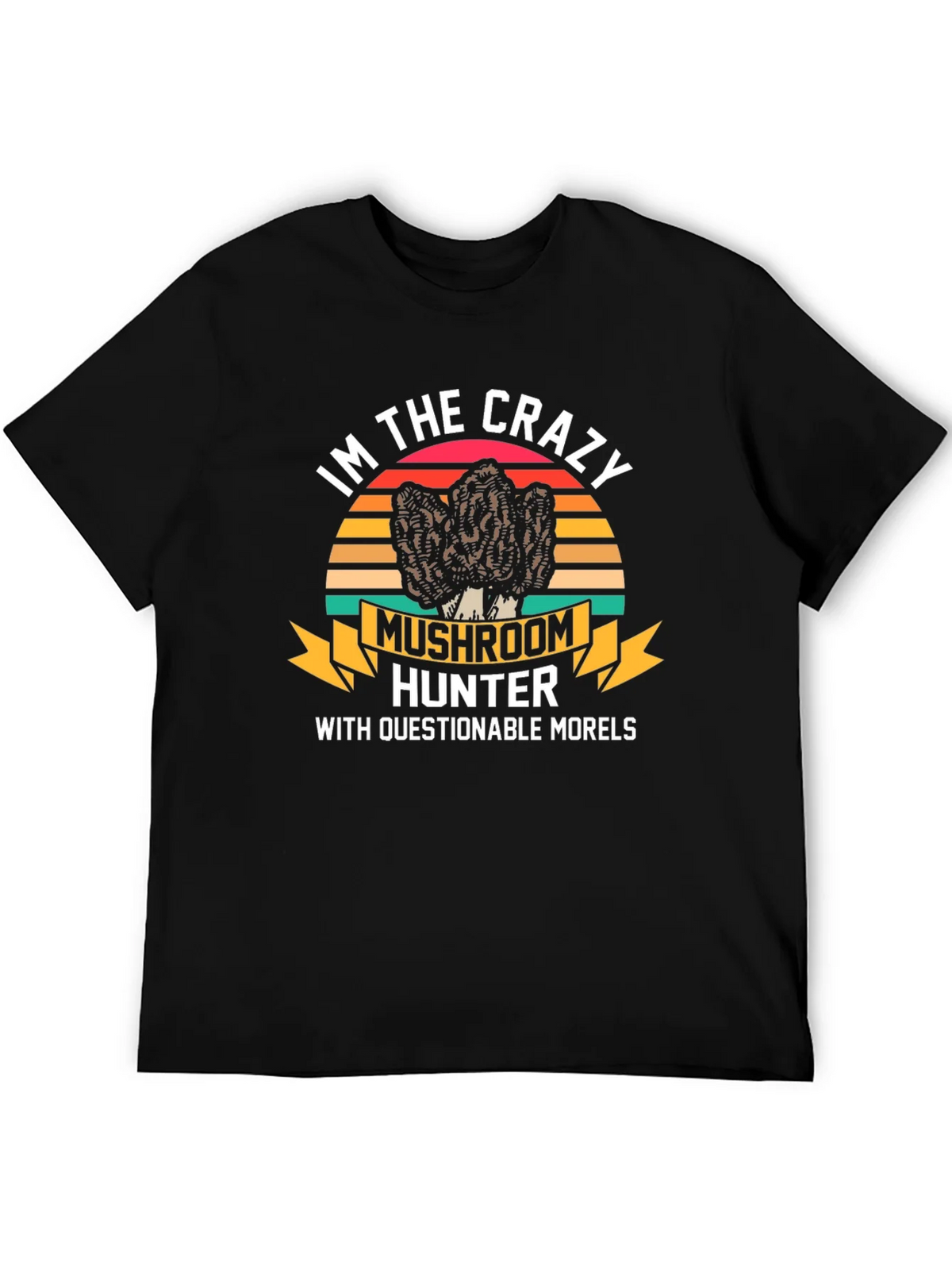 Crazy Mushroom Hunter T-Shirt product image 8