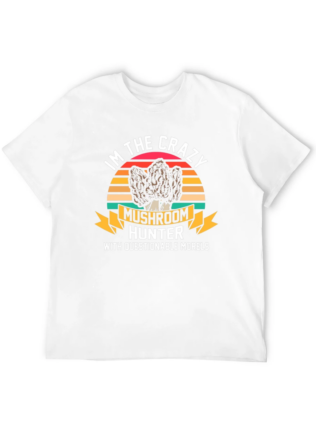 Crazy Mushroom Hunter T-Shirt product image 3