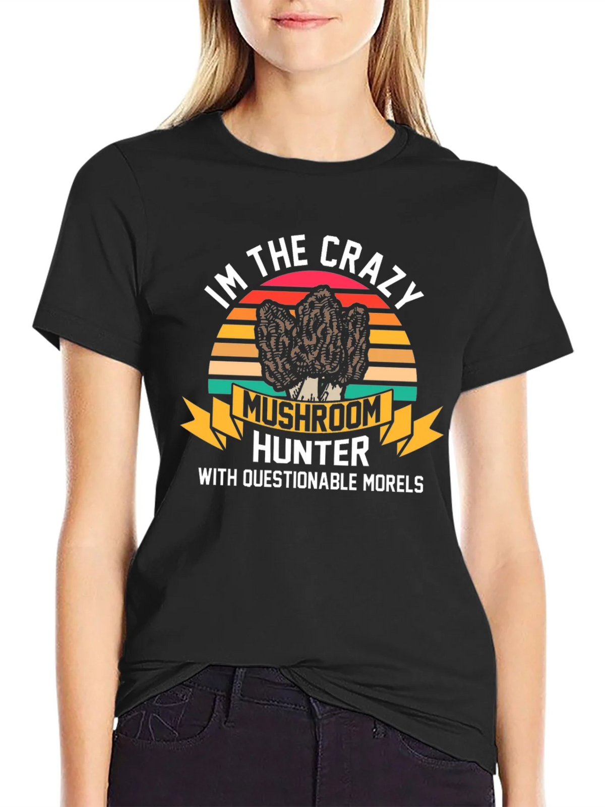 Crazy Mushroom Hunter T-Shirt product image 5